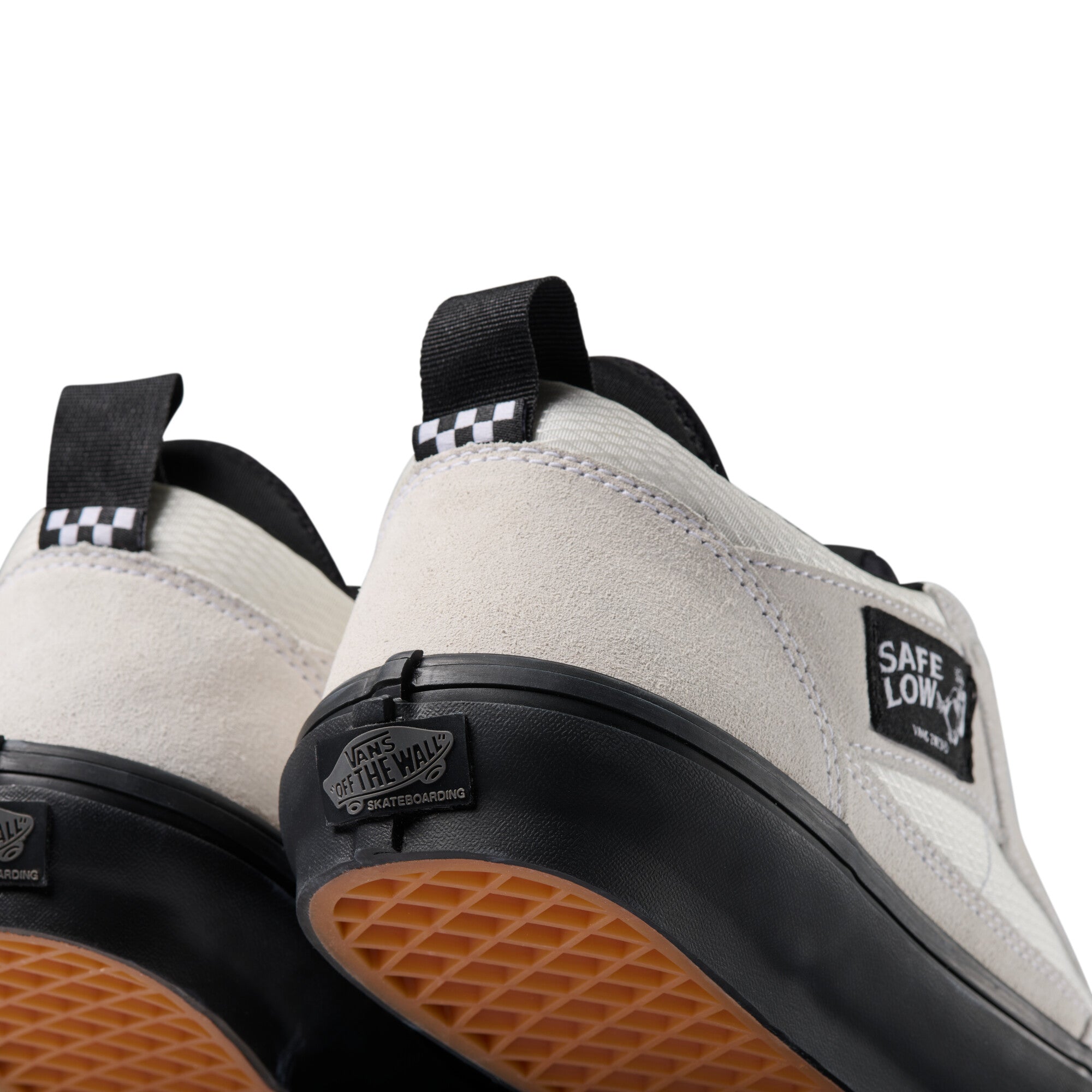 Vans Skate Safe Low Atiba Shoes Bone White/Black