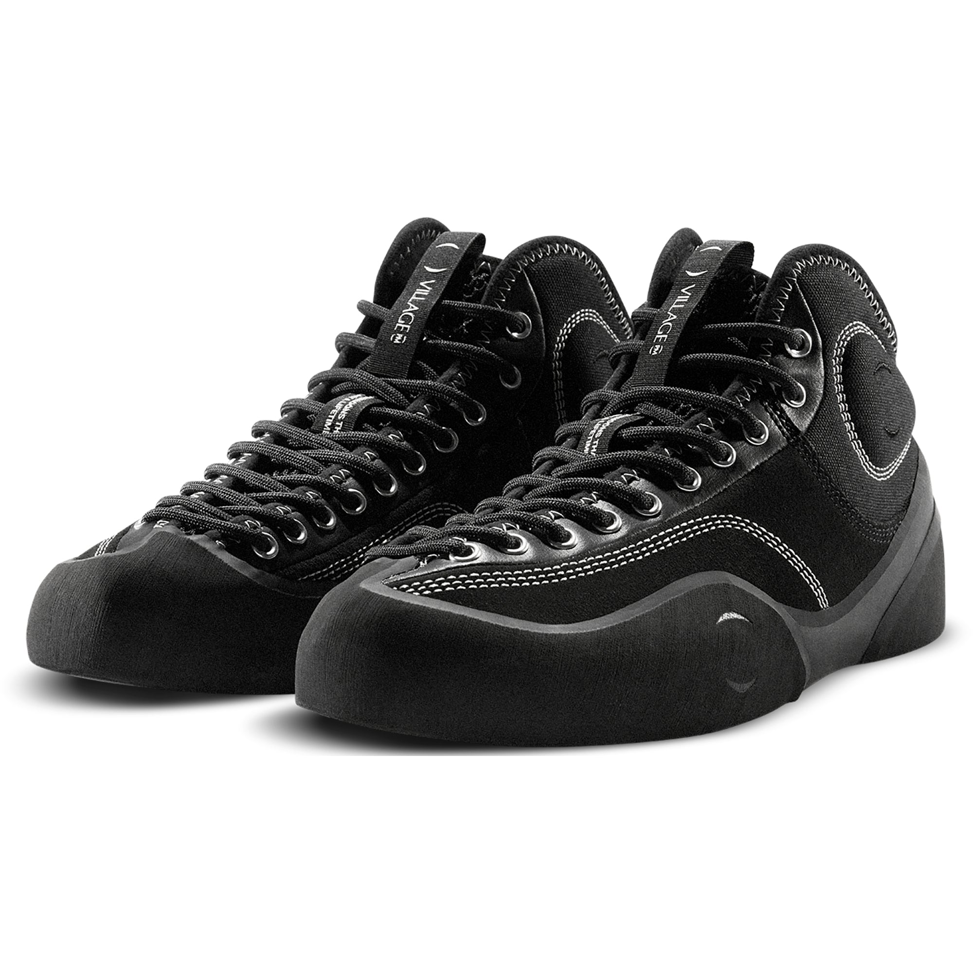 Village PM 1.00PM Mid Shoes Black/Natural Black