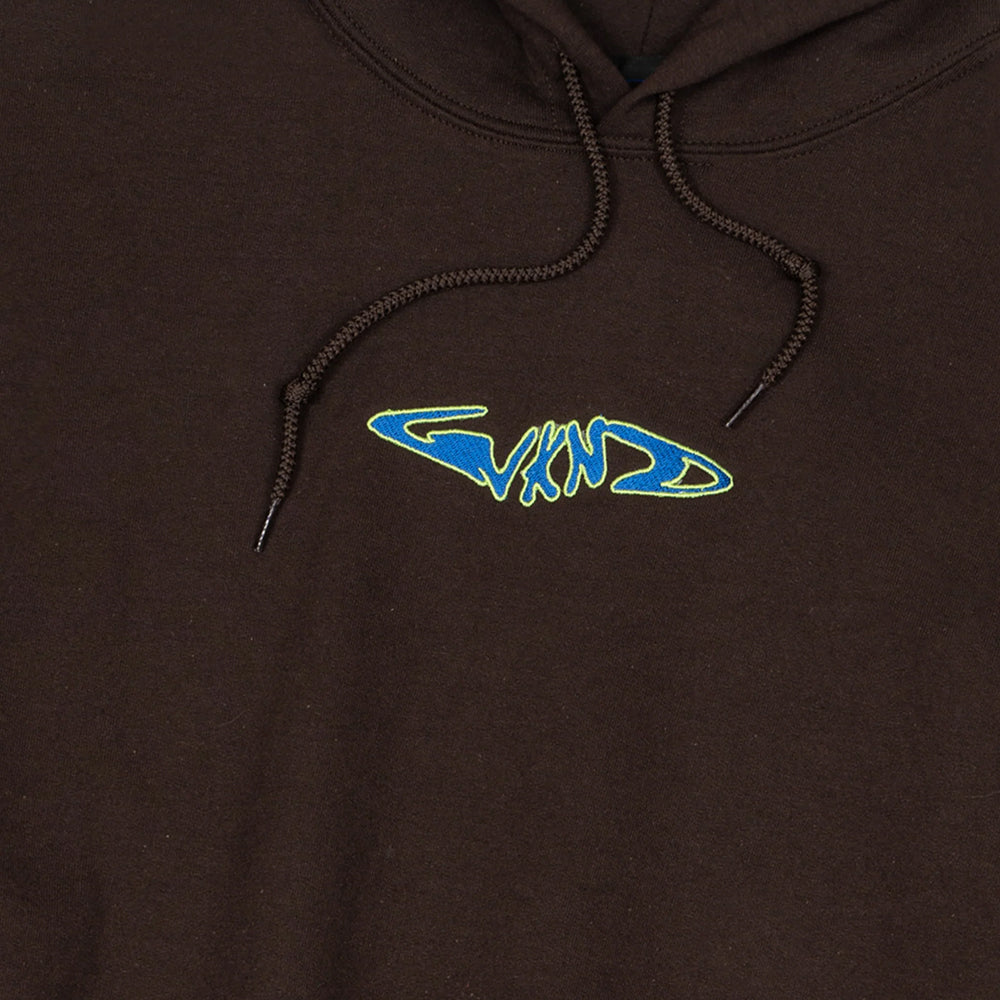 WKND Fishbone Hoodie Brown