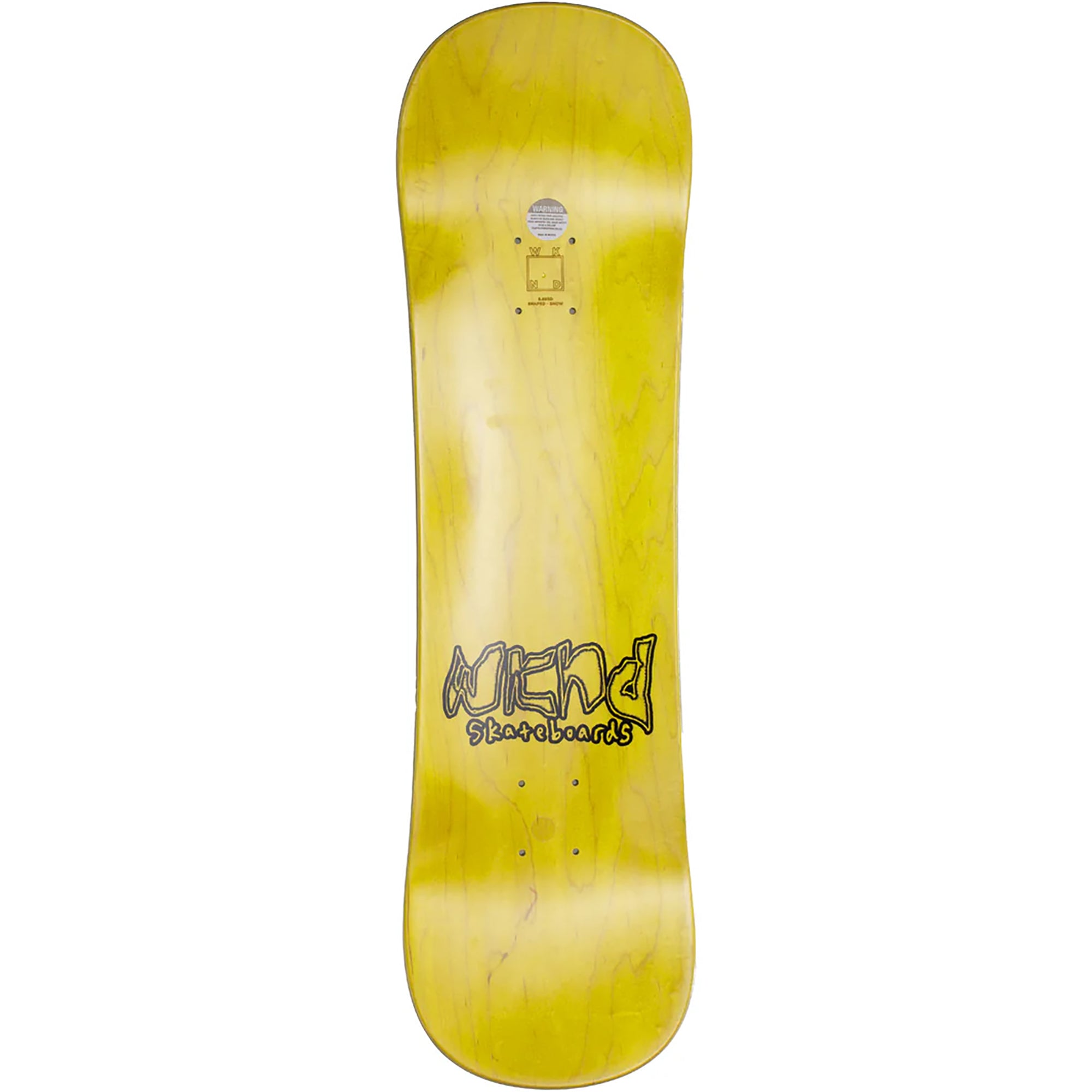 WKND Mumbler Summer Snow Shape Skateboard Deck 8.89" SD