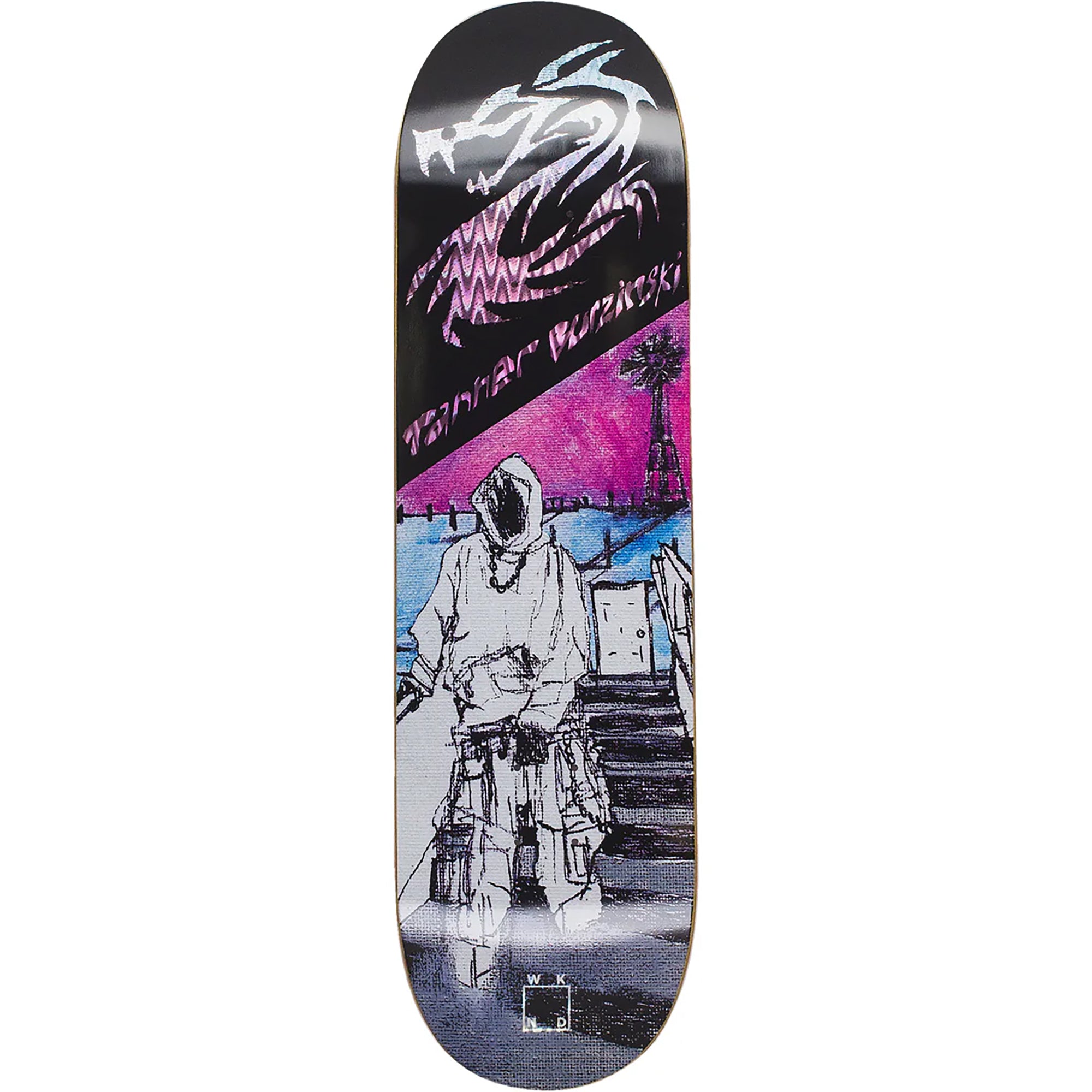 WKND Tanner Burzinski Alive + Well Skateboard Deck 8.58" MC