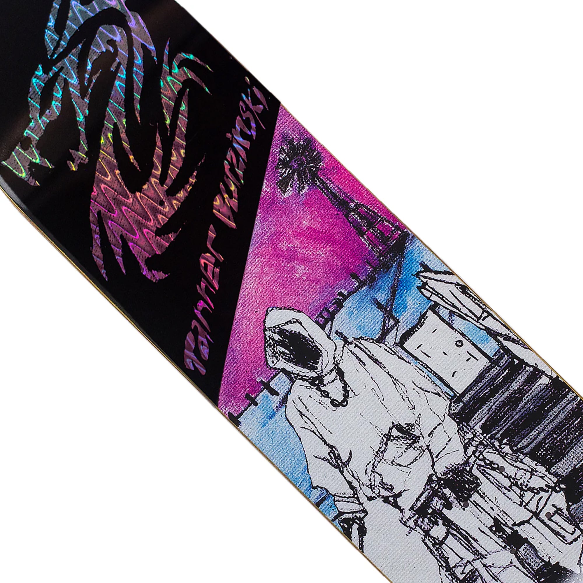 WKND Tanner Burzinski Alive + Well Skateboard Deck 8.58" MC