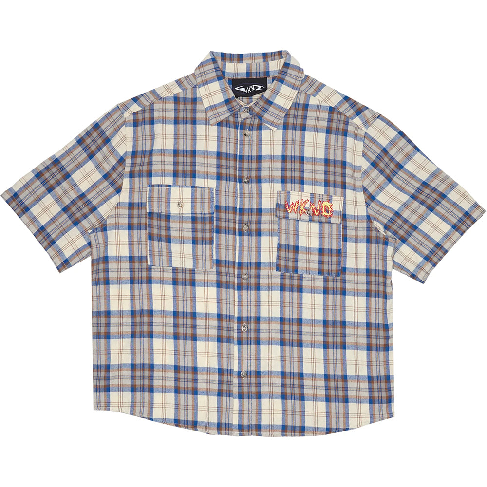WKND Wilson Shirt Blue Plaid