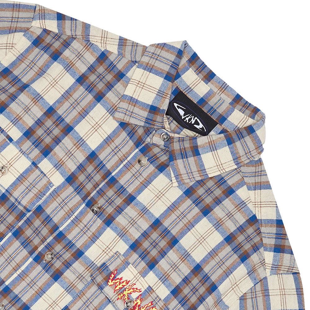 WKND Wilson Shirt Blue Plaid