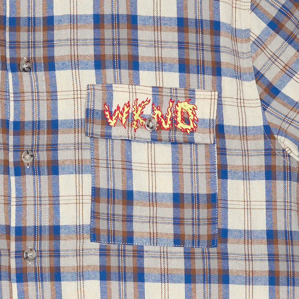 WKND Wilson Shirt Blue Plaid