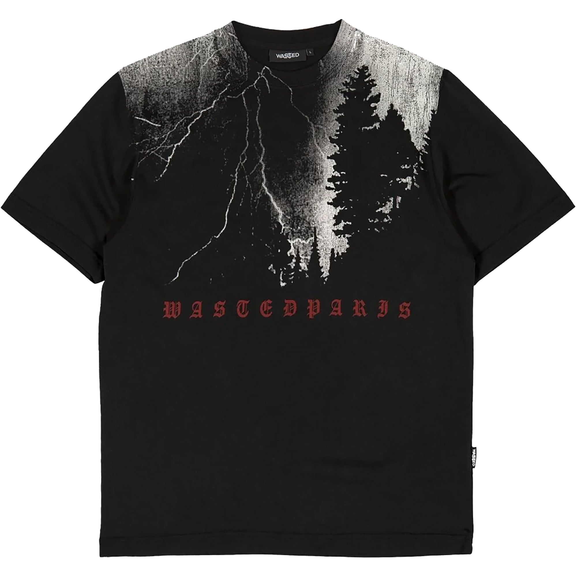Wasted Paris Black Hill T-Shirt Black