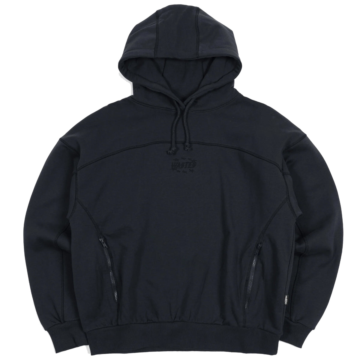 Wasted Paris Vesper Boxy Hoodie Black