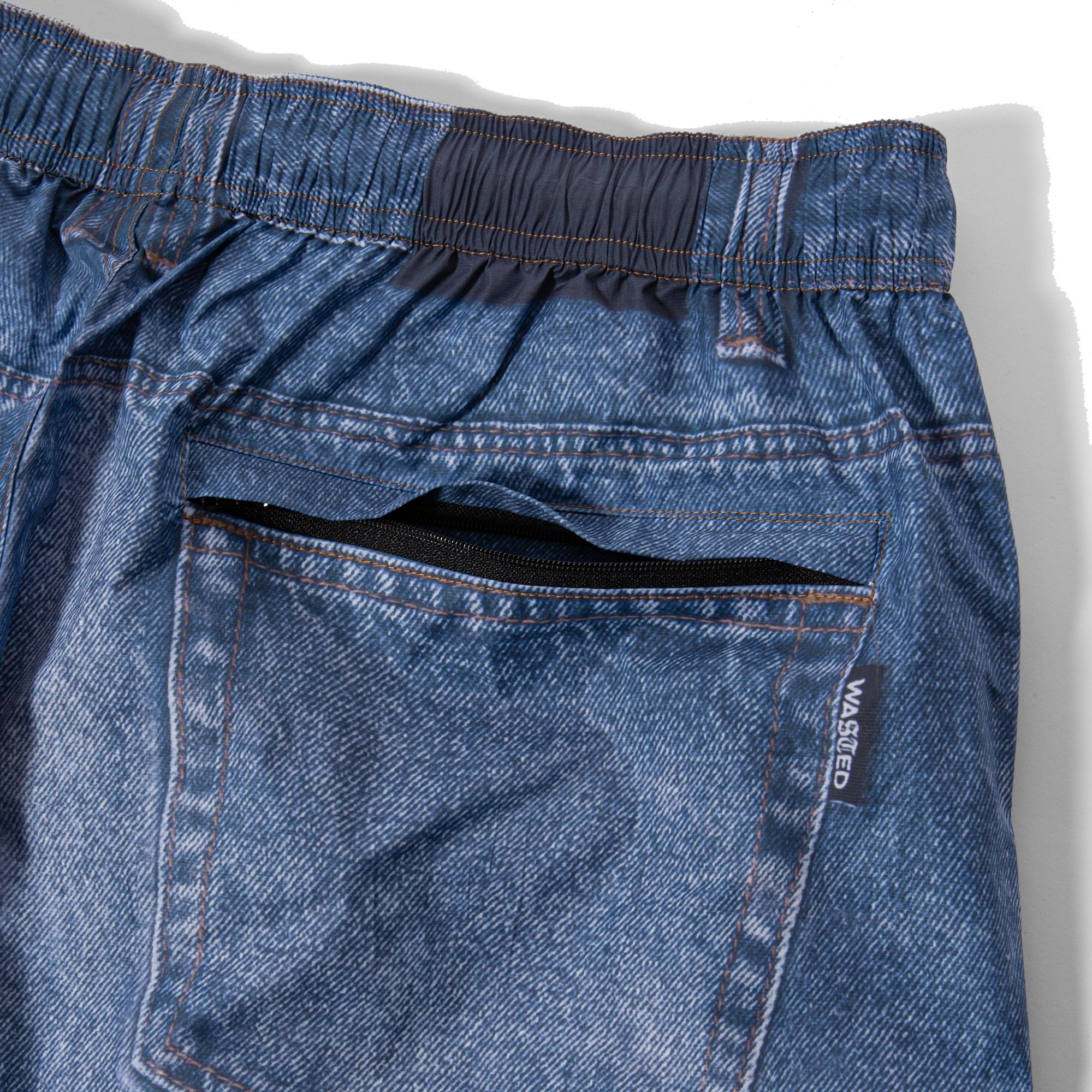 Wasted Paris x Umbro Trompe L'oeil Overpant Washed Blue