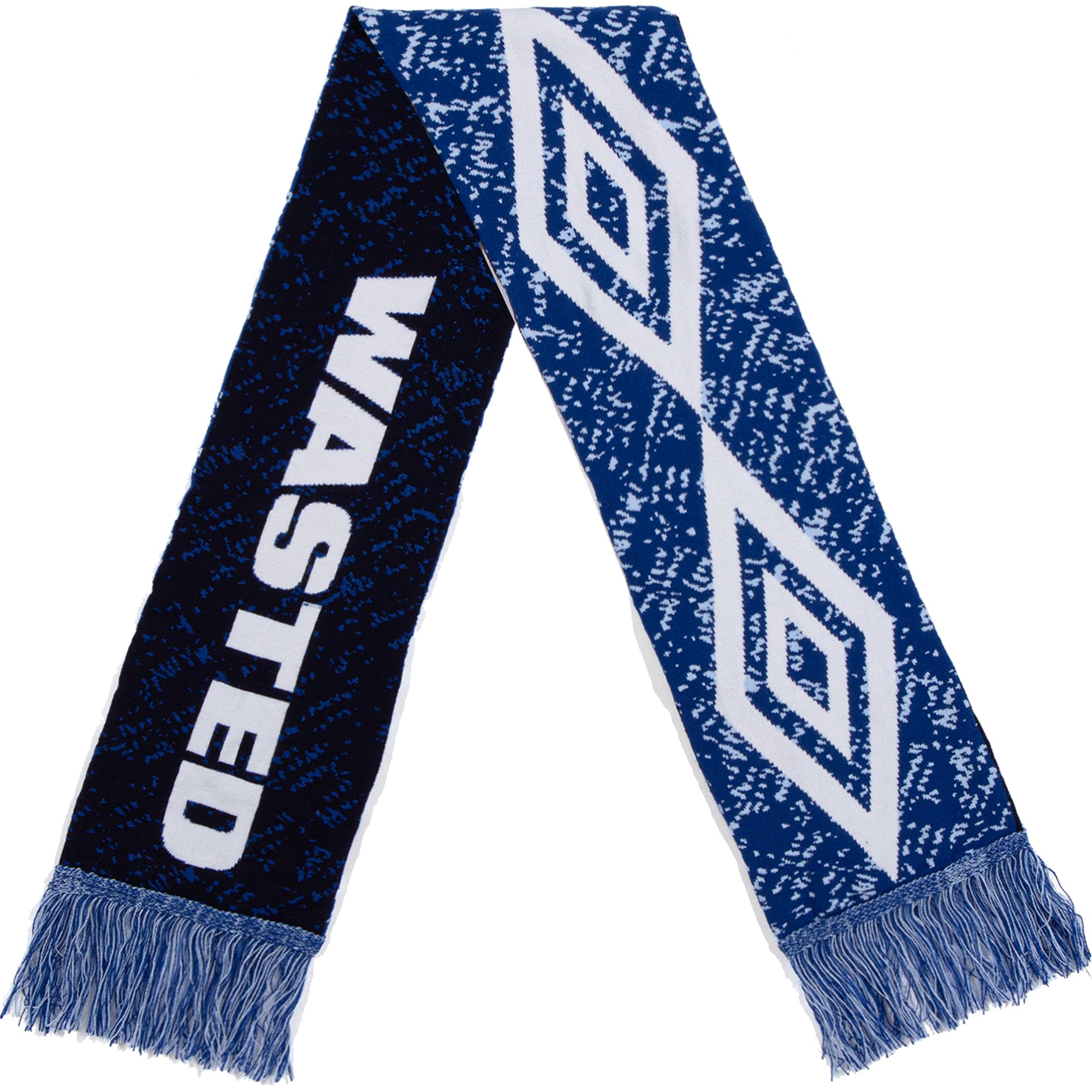 Wasted Paris x Umbro Trompe L'oeil Scarf Blue/White
