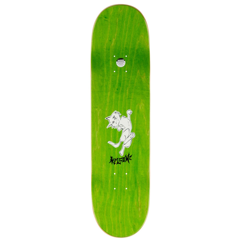 Welcome Nora Vasconcellos Feral on Popsicle Pink Skateboard Deck 7.75"