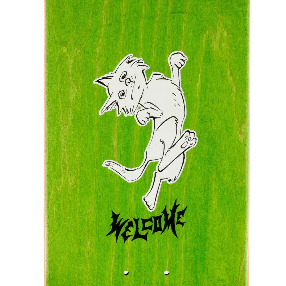 Welcome Nora Vasconcellos Feral on Popsicle Pink Skateboard Deck 7.75"