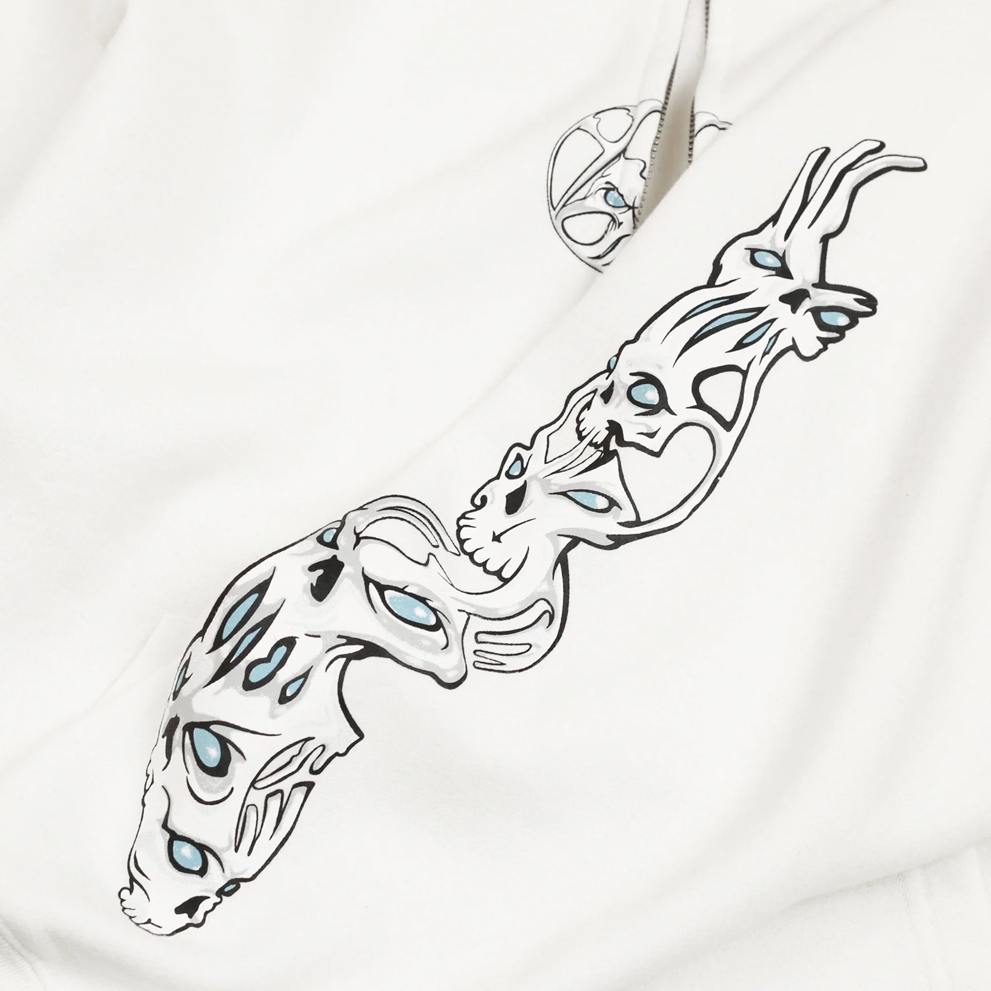 Yardsale Bullseye Hood White