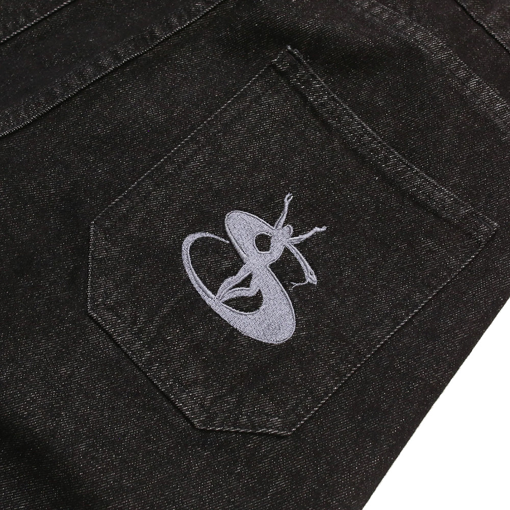 Yardsale Faded Phantasy Jeans Black