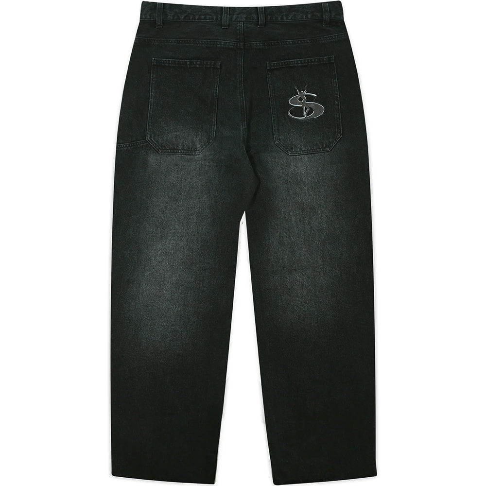 Yardsale Faded Phantasy Jeans Black