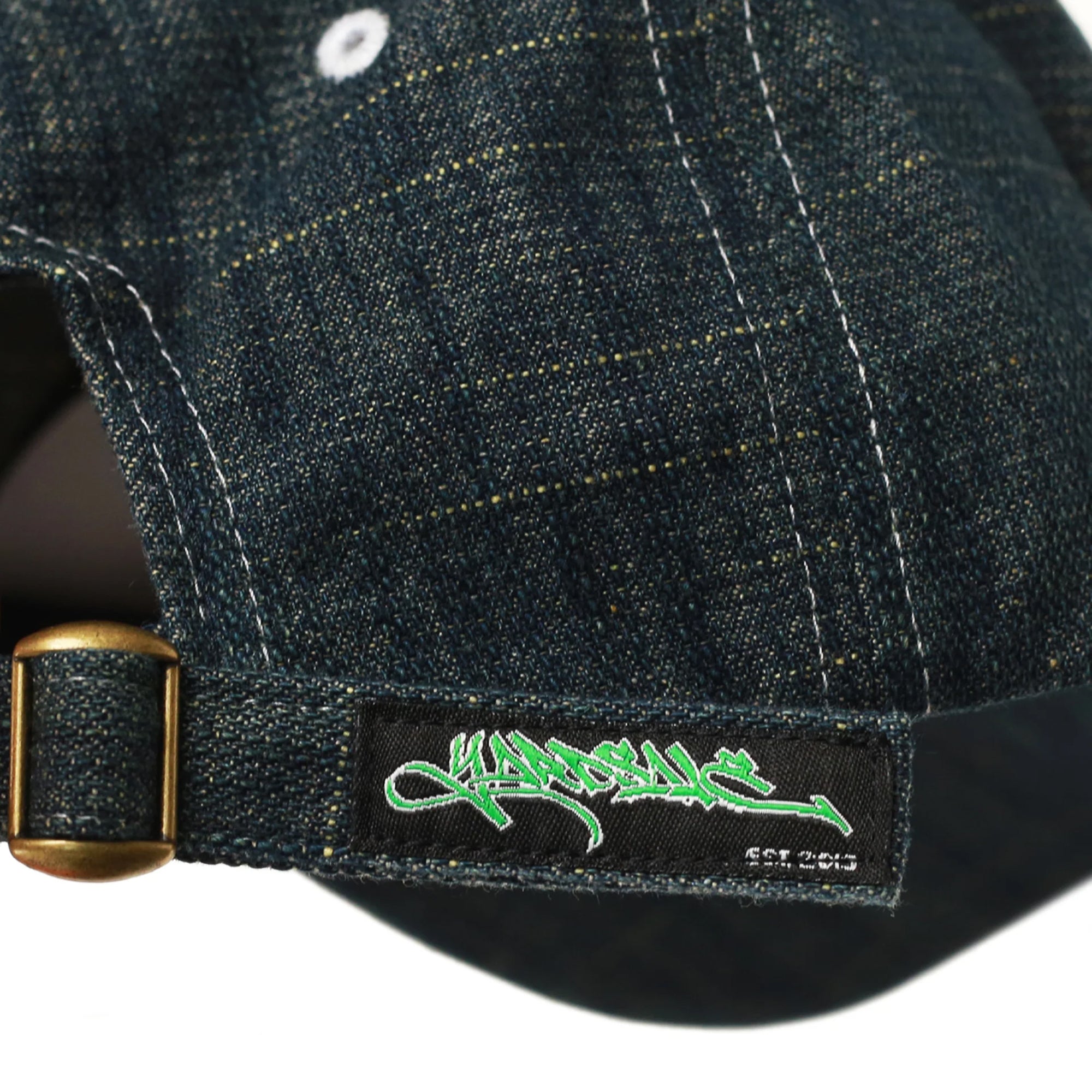 Yardsale Faded Slub Denim Cap Black