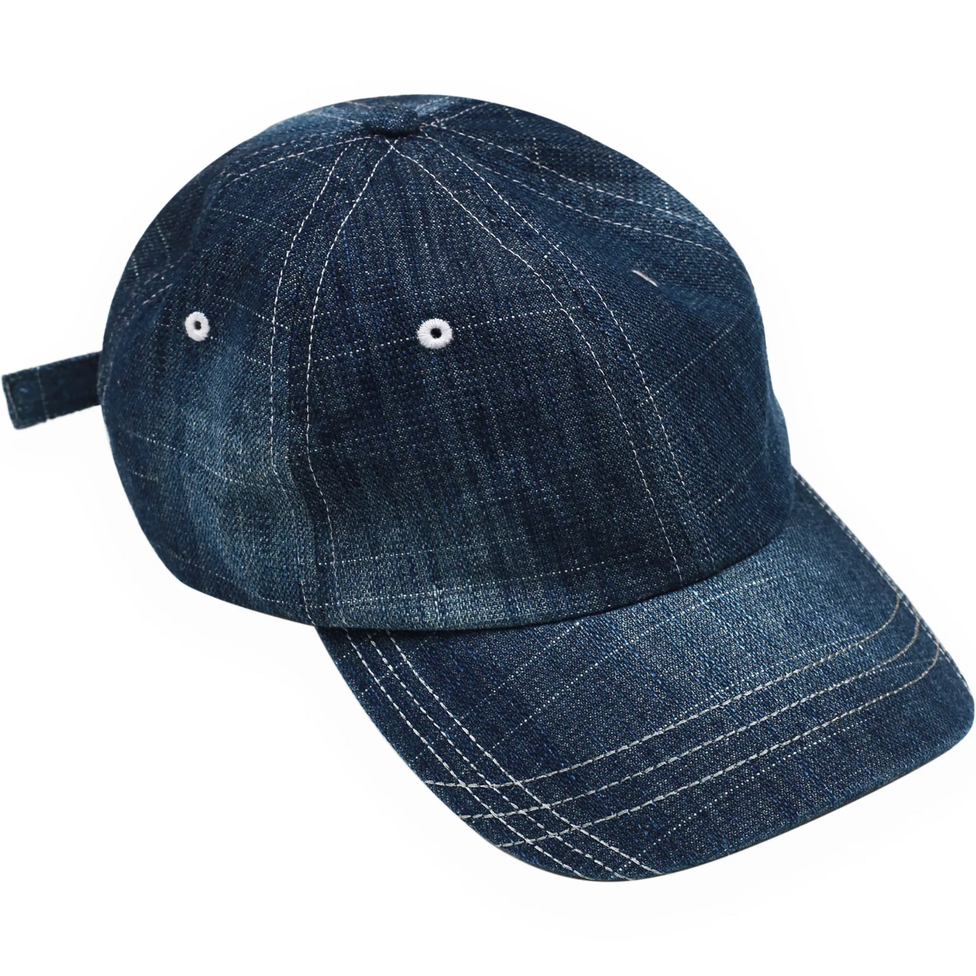 Yardsale Faded Slub Denim Cap Blue