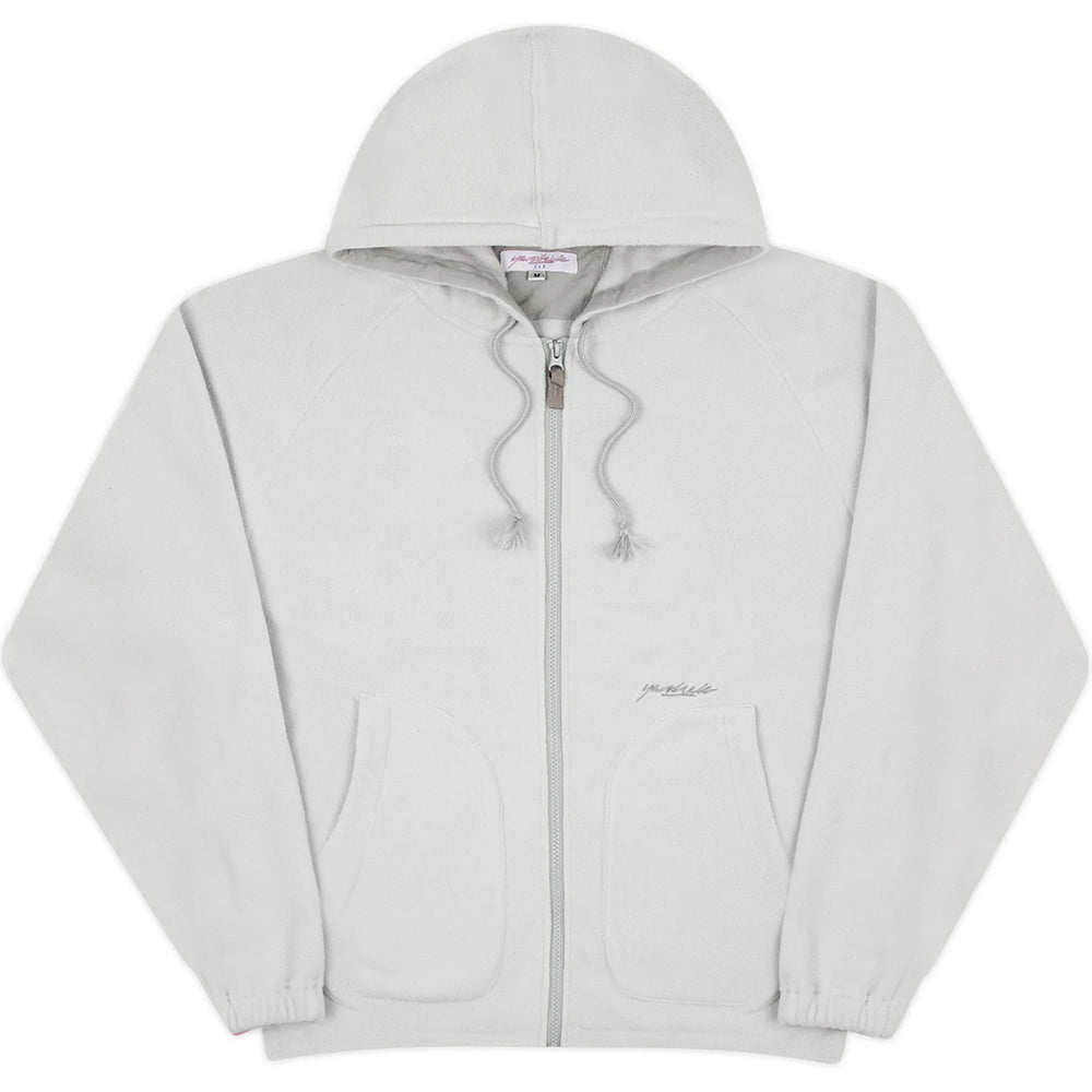 Yardsale Fleece Zip Hood Silver