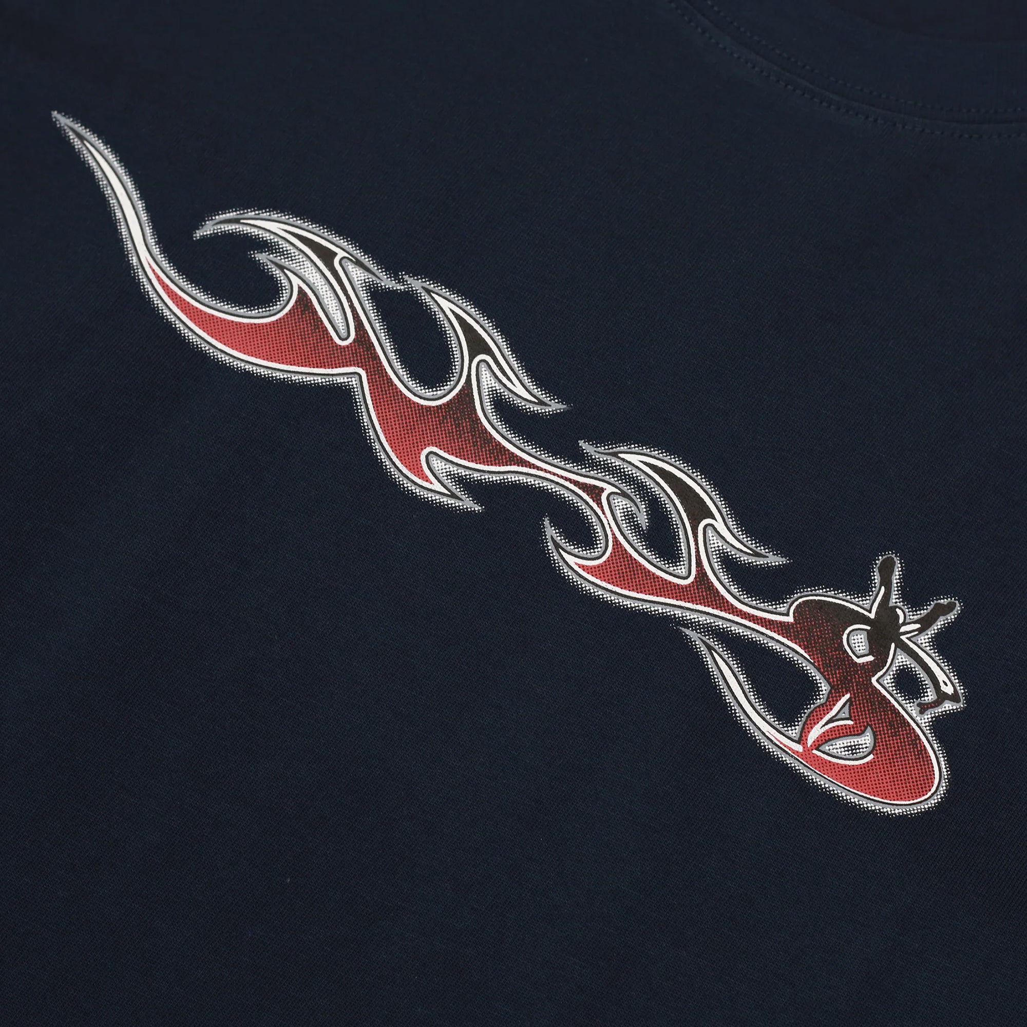 Yardsale Phantasy Flame T-Shirt Navy