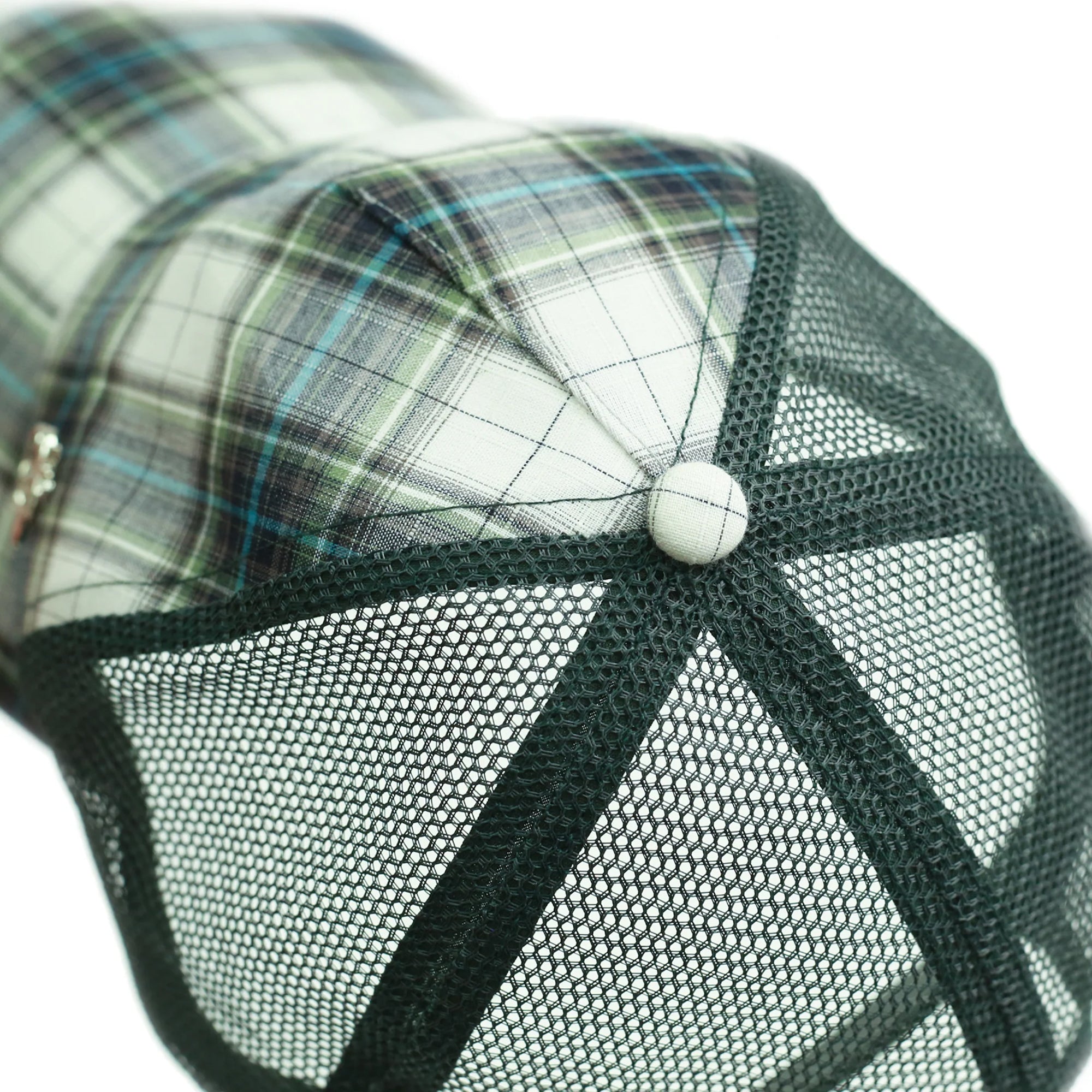 Yardsale Phantasy Plaid Cap Green