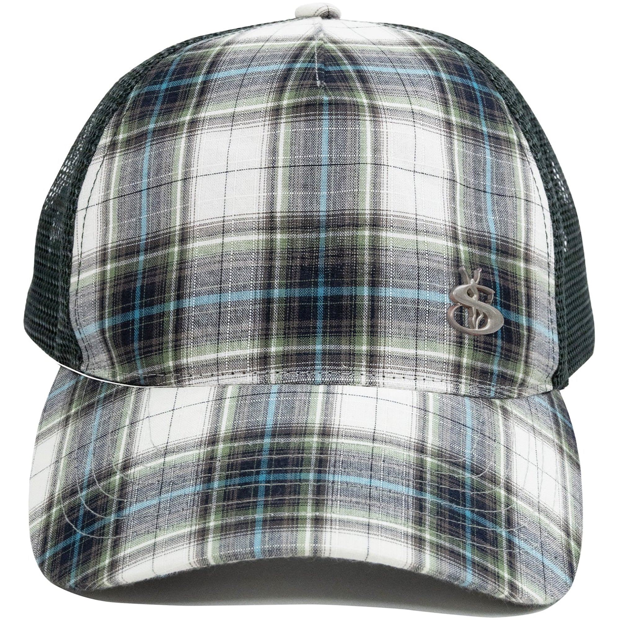 Yardsale Phantasy Plaid Cap Green