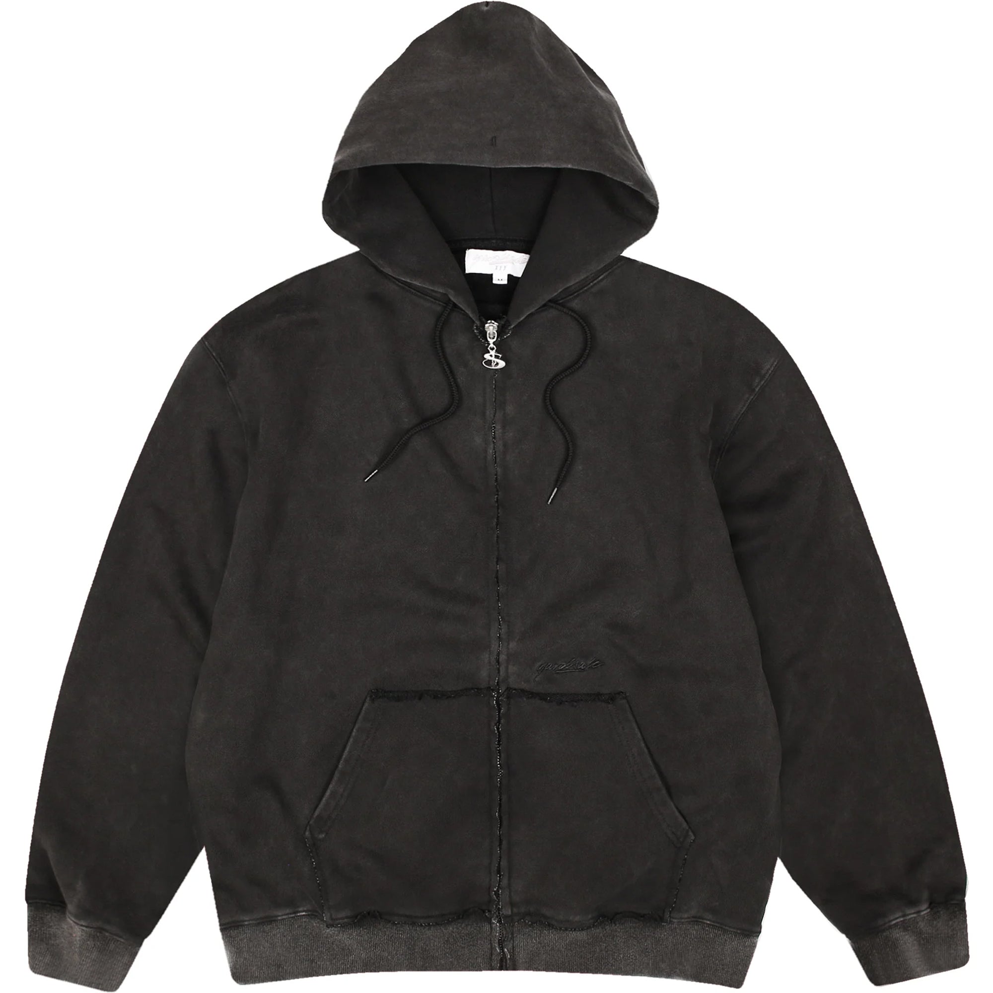 Yardsale Raw Edge Hood Black