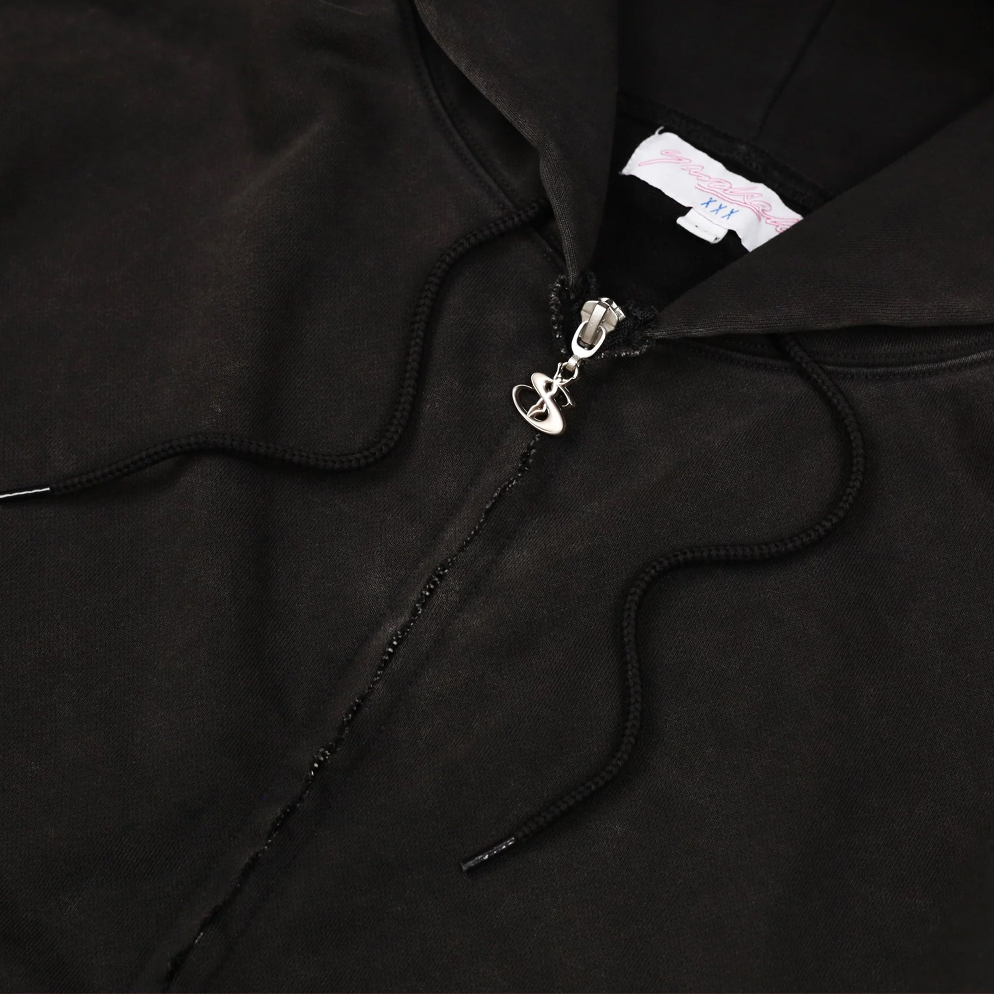 Yardsale Raw Edge Hood Black