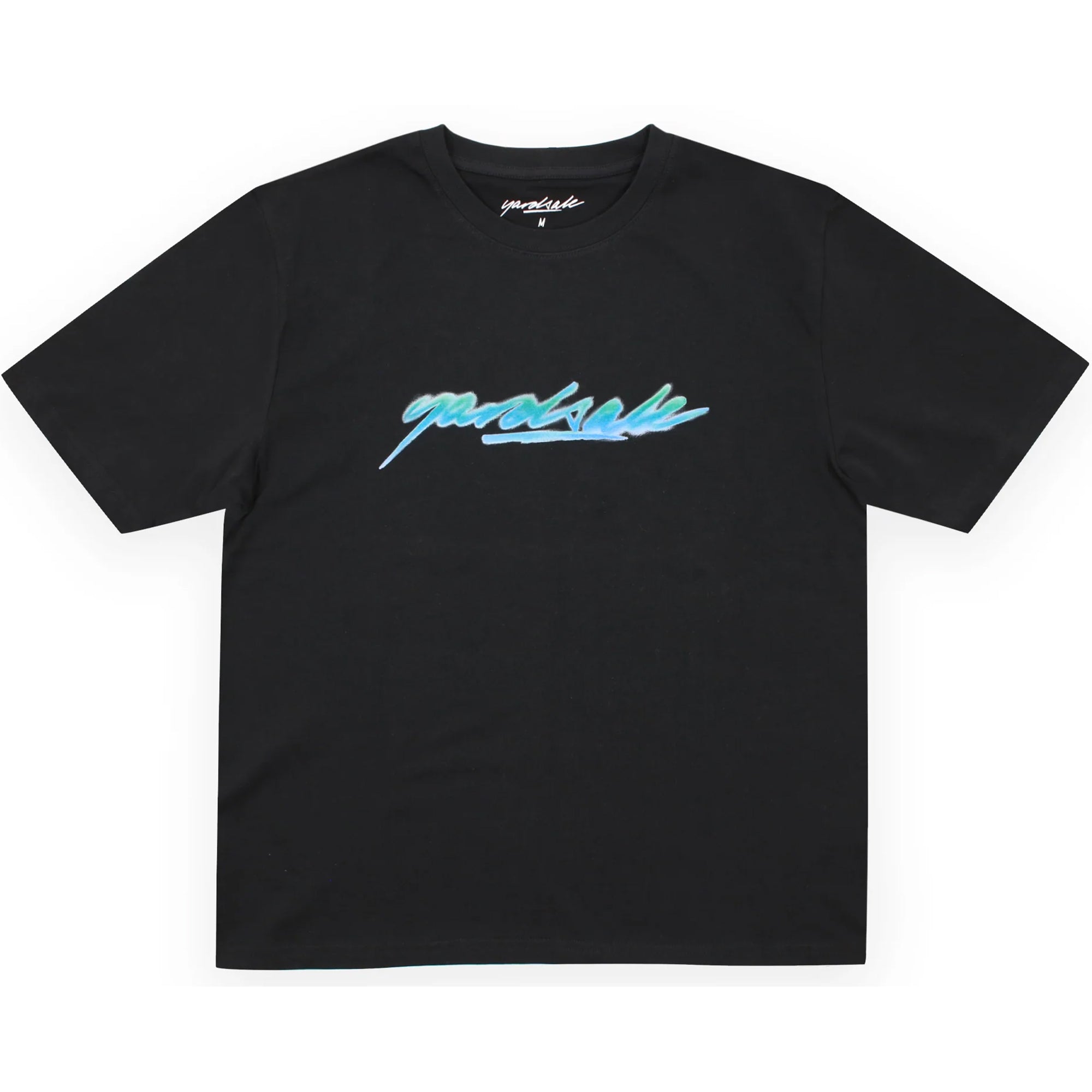 Yardsale Script Spray T-Shirt Black