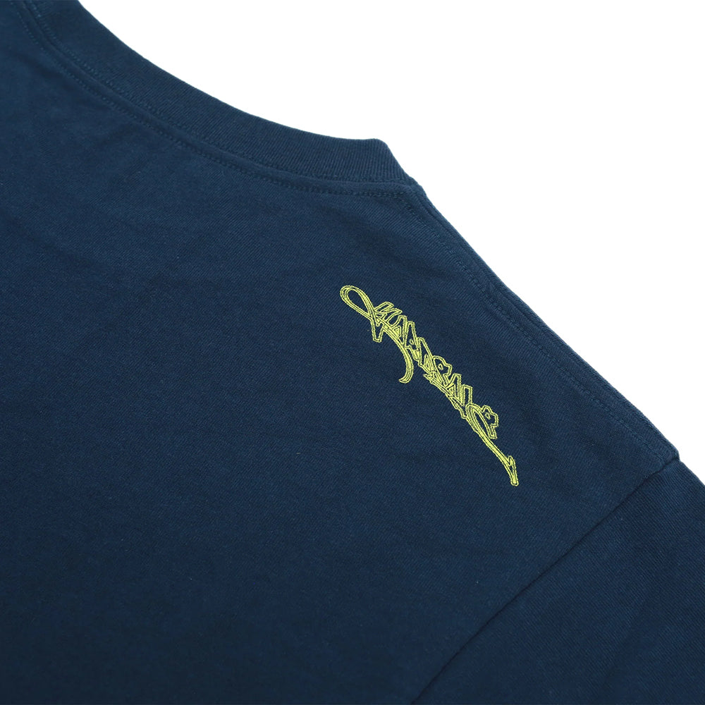 Yardsale Fool T Shirt Navy