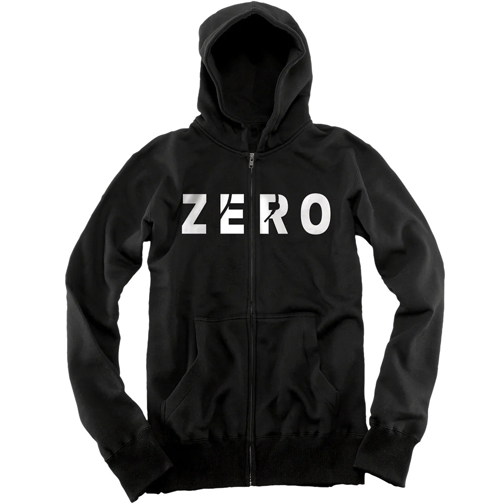 Zero Army Zip Up Hood Black