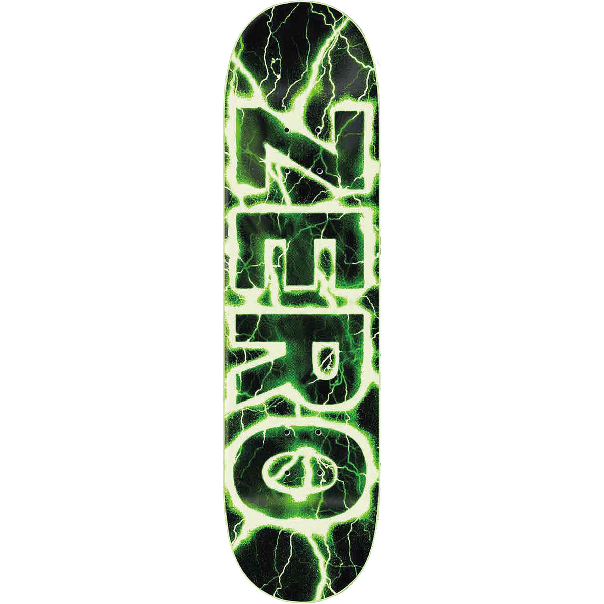Zero Lightning 30 Year Reissue GITD Dipped Skateboard Deck 8.25"