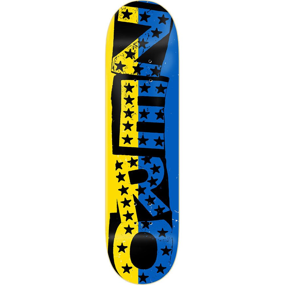 Zero Ukraine Punk Skateboard Deck 8.25"