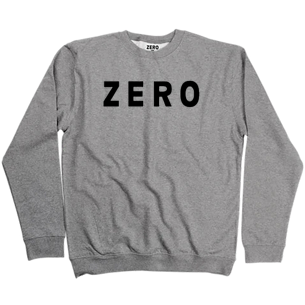 Zero Army Crew Heather Grey