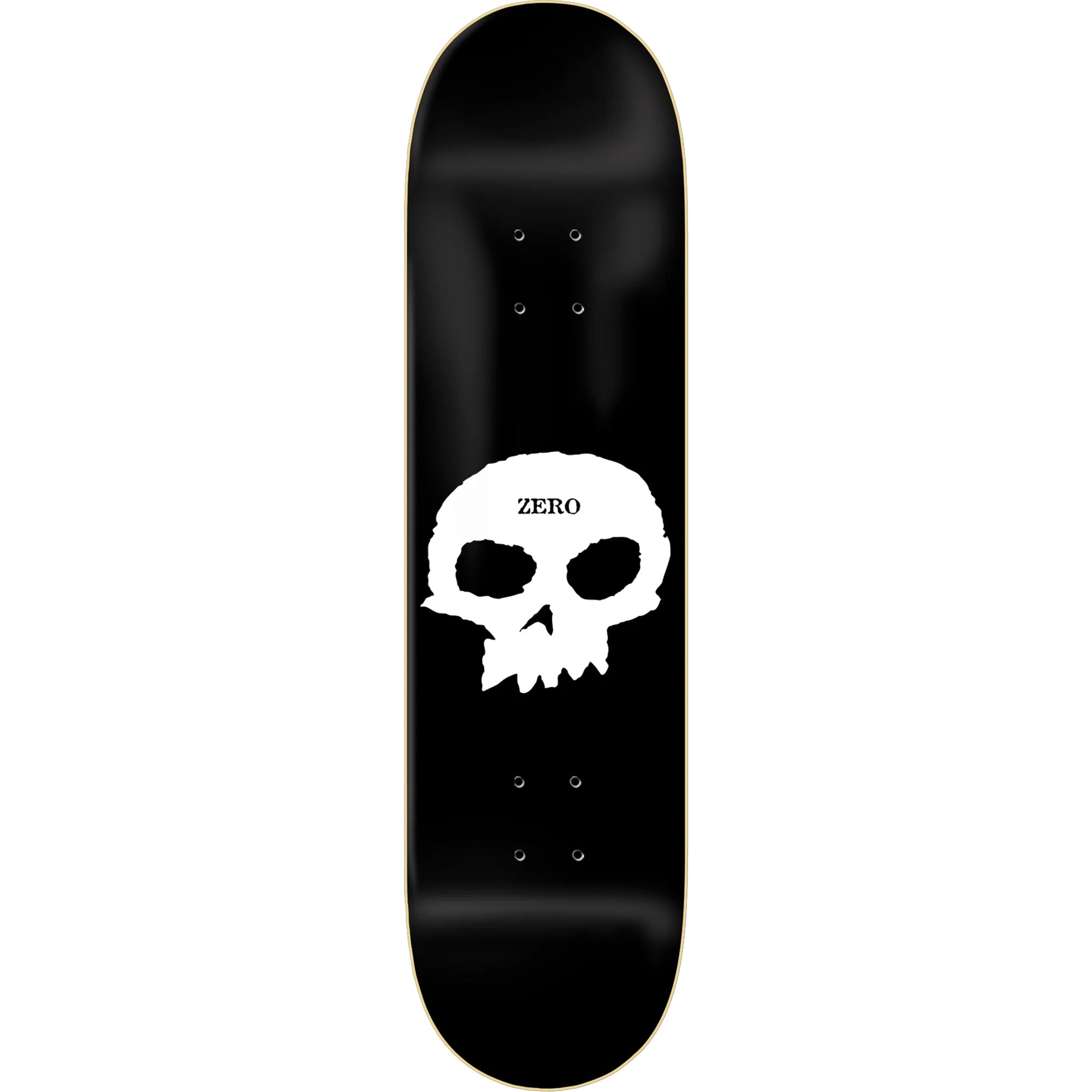 Zero Single Skull Skateboard Deck 8"