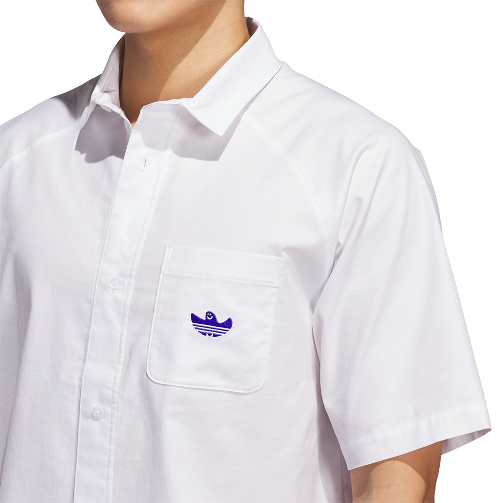 adidas Sshmoo CS Fighter Button Up Shirt White