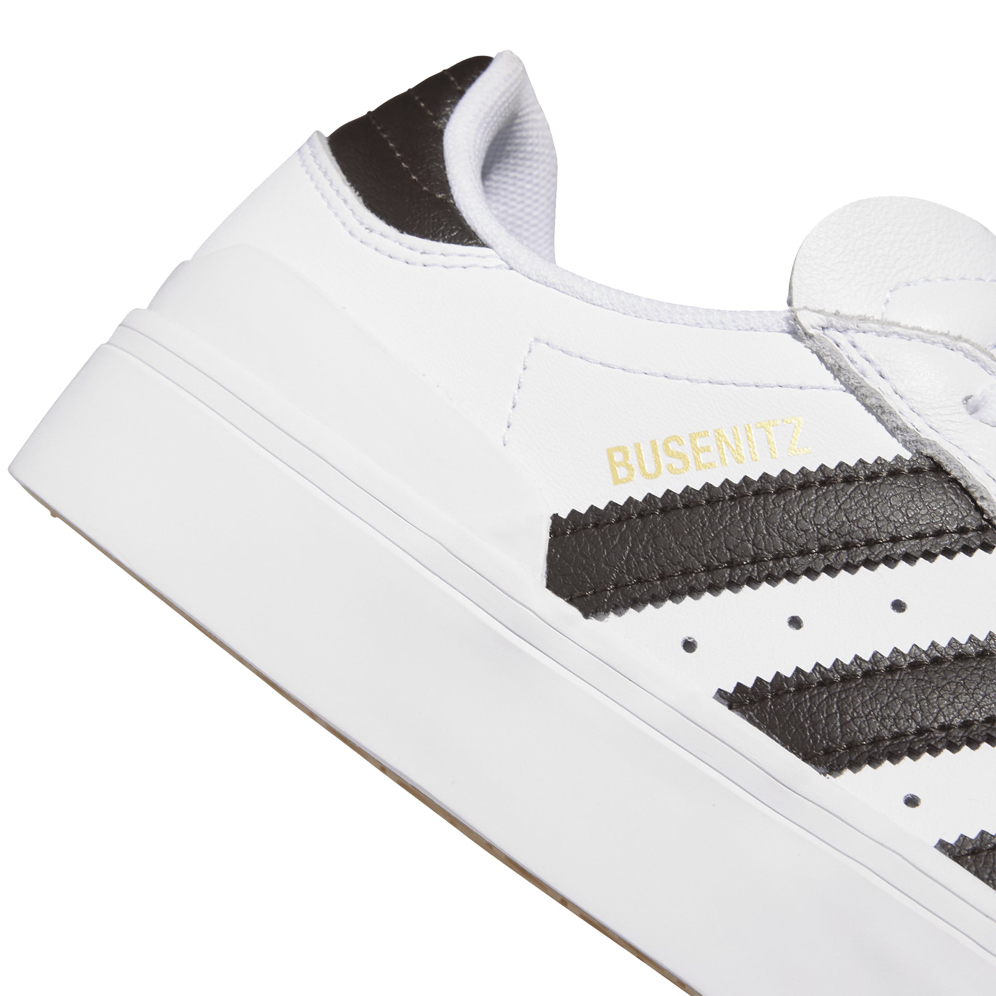 Adidas Busenitz Vulc II Shoes Cloud White/Aurora Coffee/Gold Metallic
