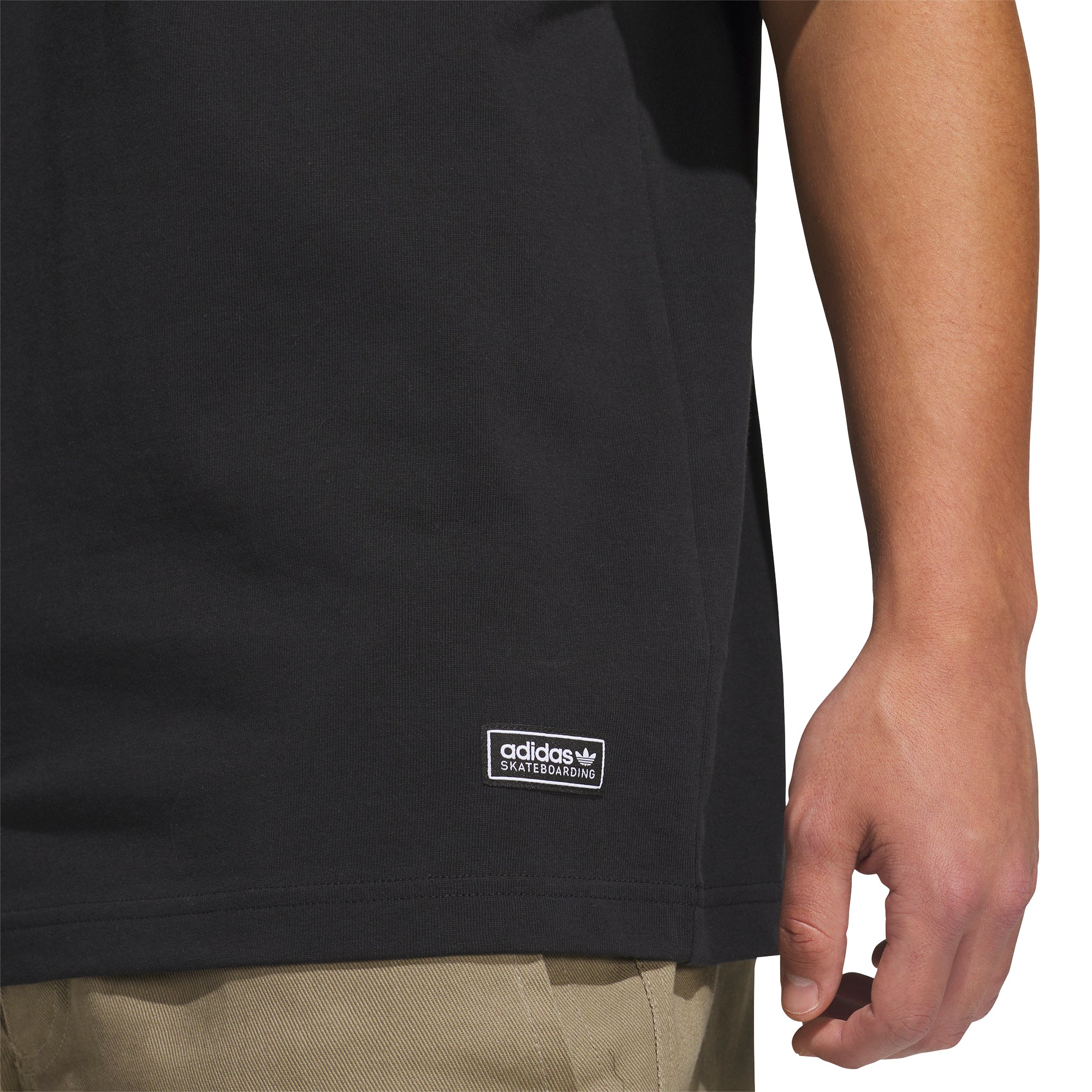 adidas FSBS Ringer Tee Black/Khaki