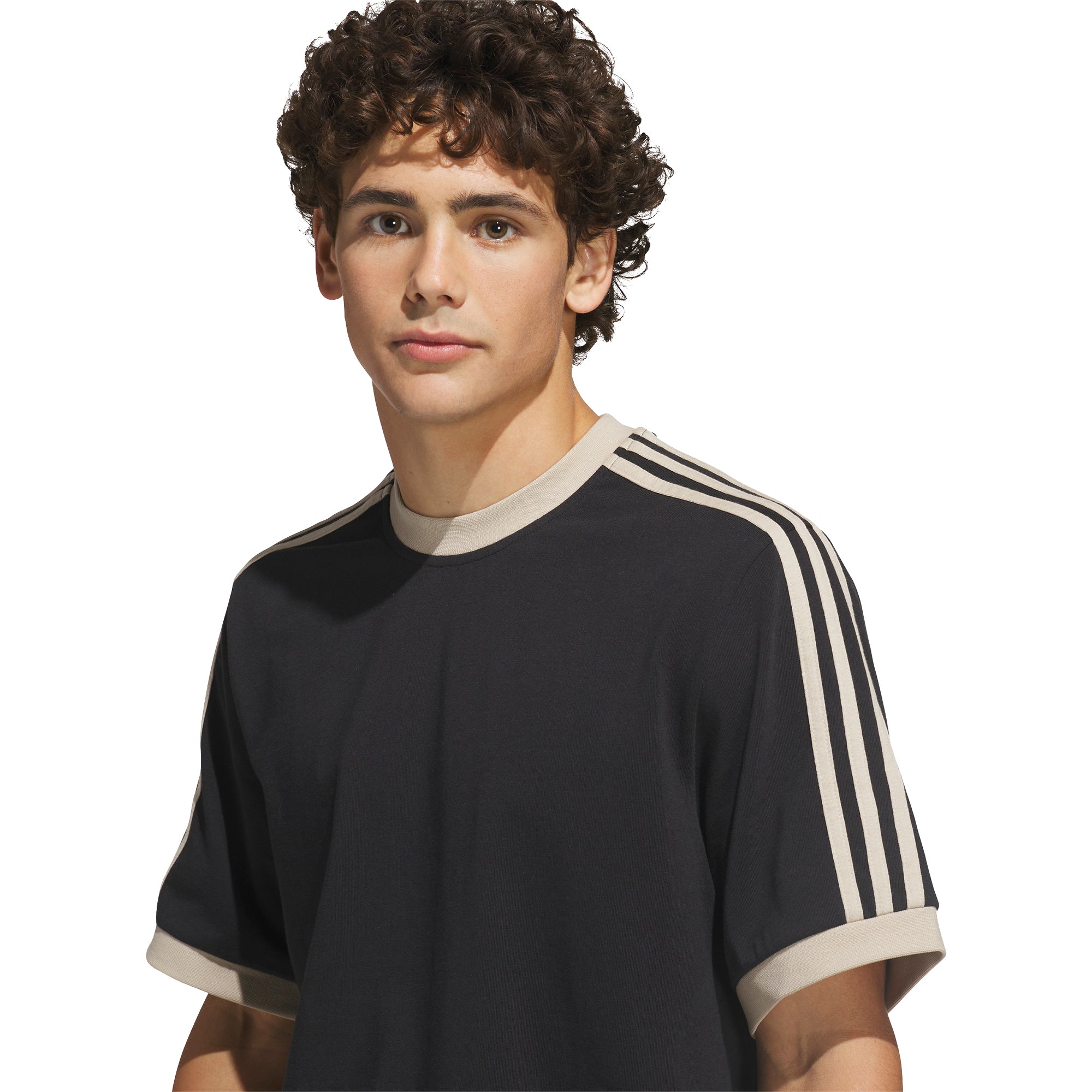 adidas FSBS Ringer Tee Black/Khaki