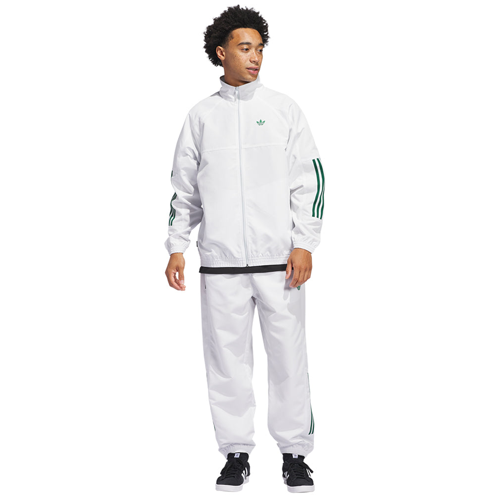 Adidas Gatsele Track Pants Crystal White/Dark Green