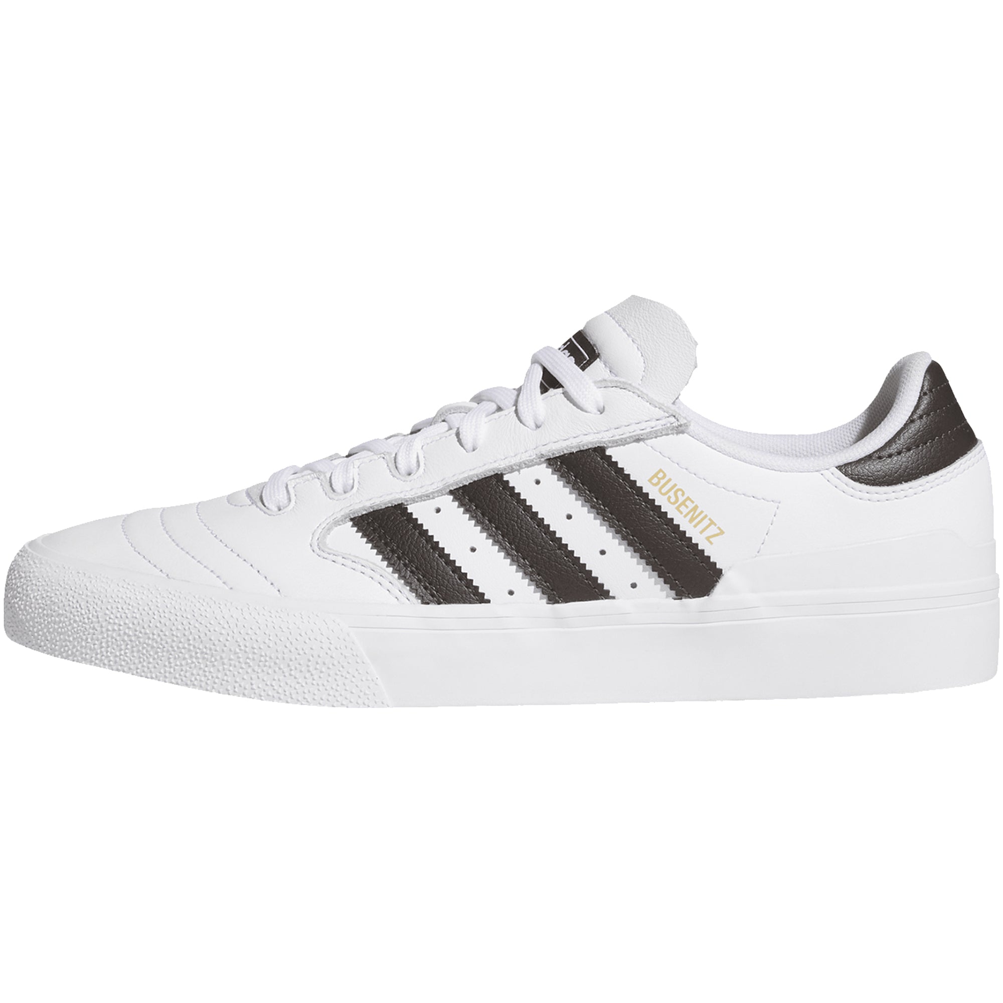 Adidas Busenitz Vulc II Shoes Cloud White/Aurora Coffee/Gold Metallic