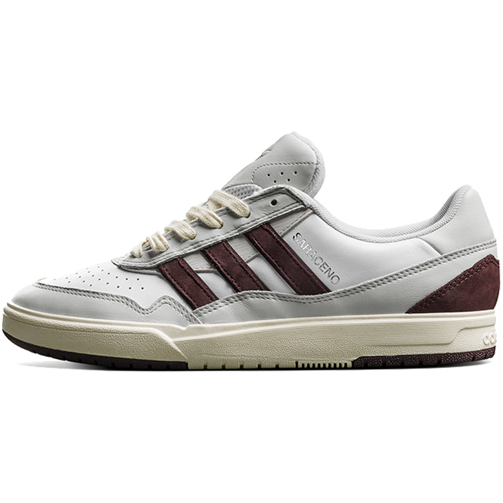 adidas Tyshawn II x Zach Saraceno Shoes Crystal White/Shadow Brown/Off White