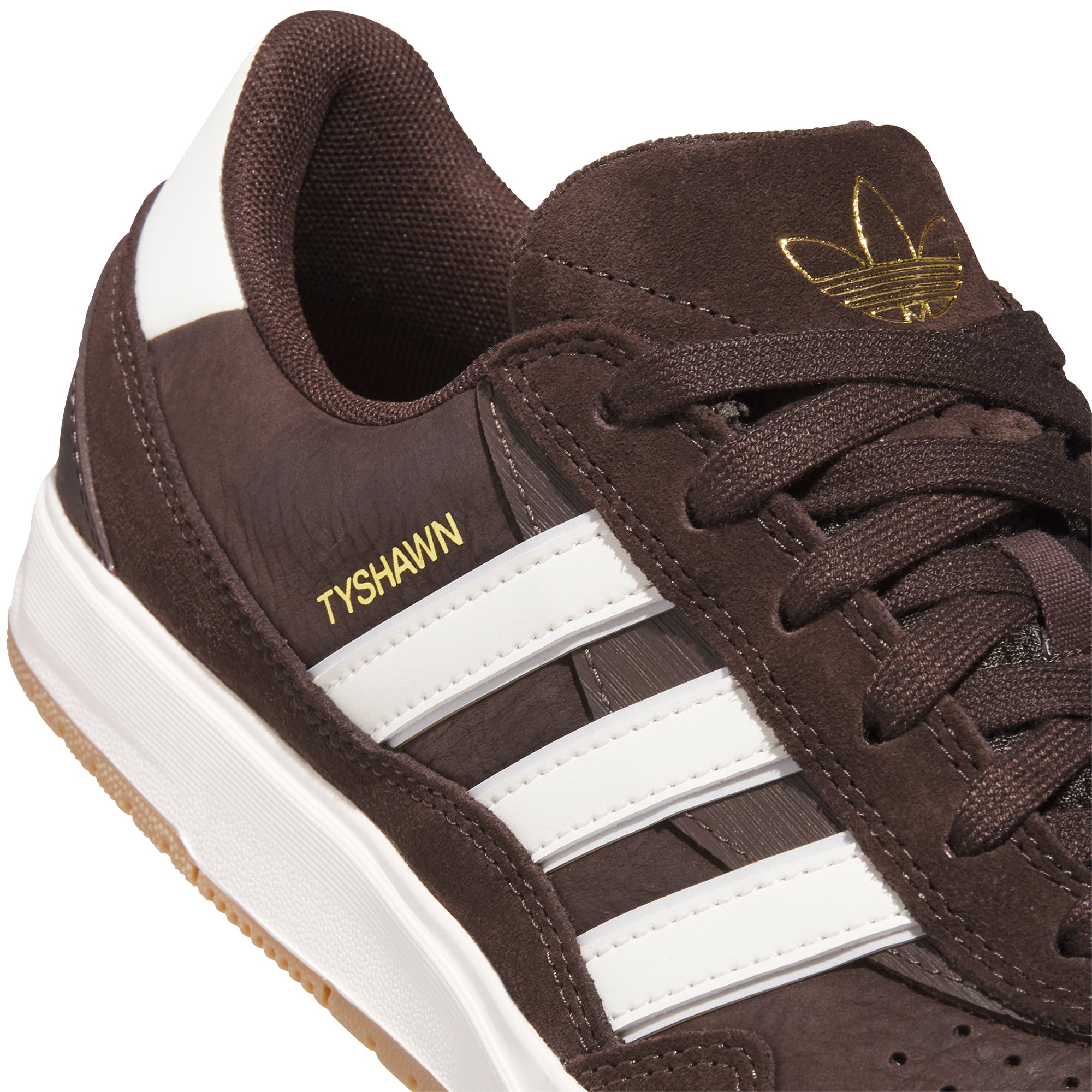 adidas Tyshawn II Shoes Aurora Coffee/Off White/Chalk White