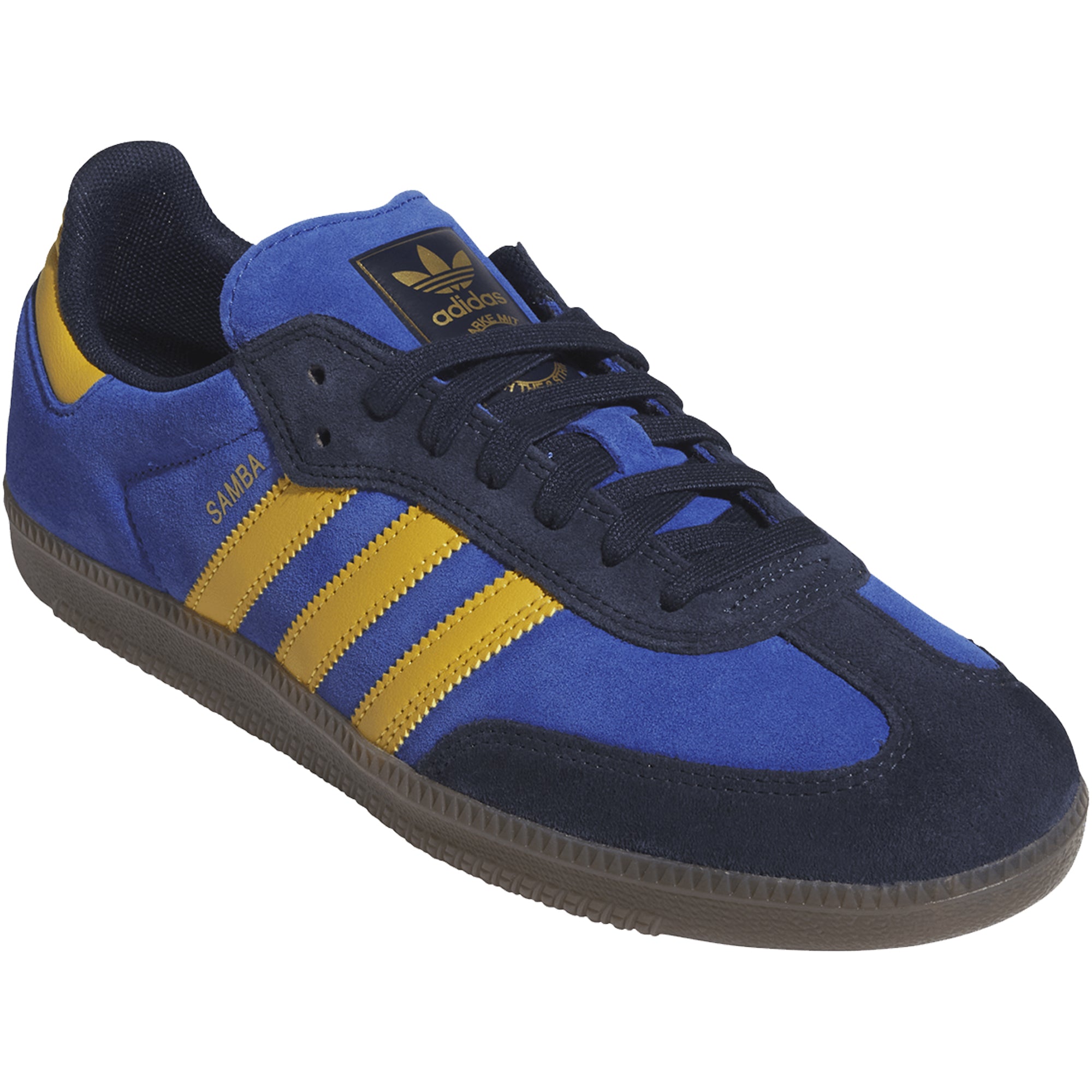 Adidas Samba ADV Shoes Collegiate Navy/Preloved Yellow/Team Royal Blue