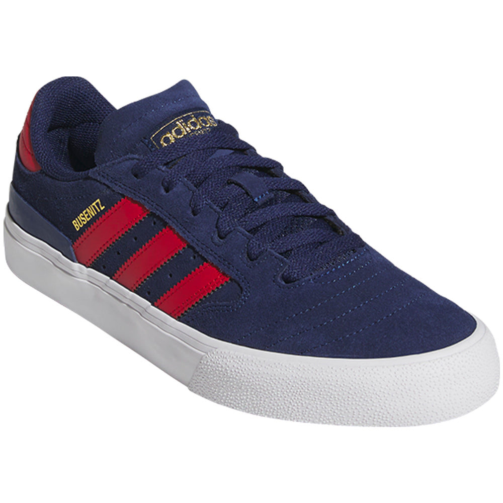 Adidas Busenitz Vulc II Shoes Dark Blue/Better Scarlet/Gold Metallic