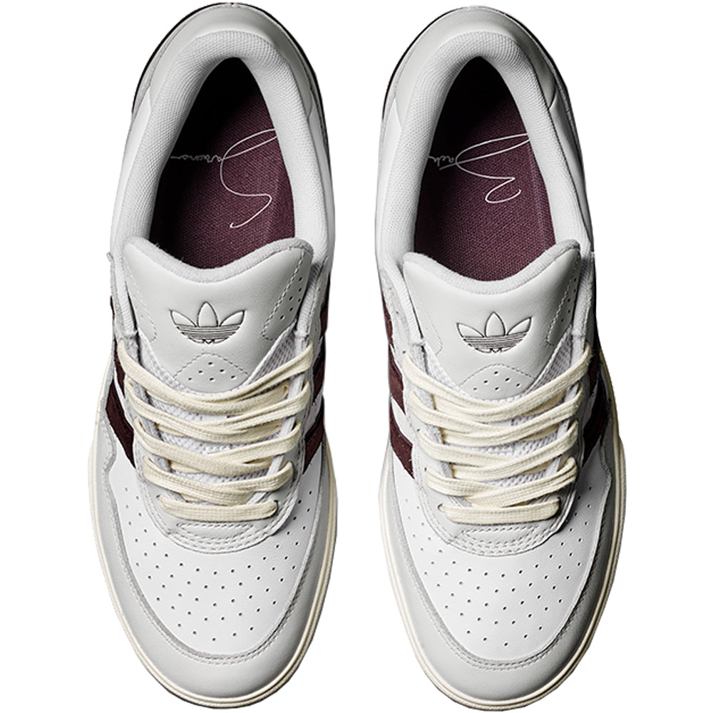 adidas Tyshawn II x Zach Saraceno Shoes Crystal White/Shadow Brown/Off White