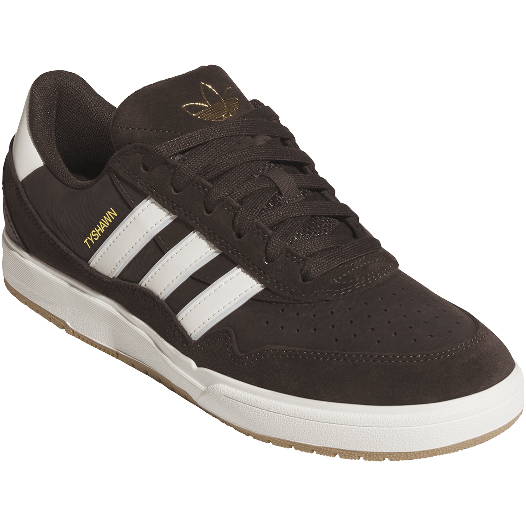 adidas Tyshawn II Shoes Aurora Coffee/Off White/Chalk White