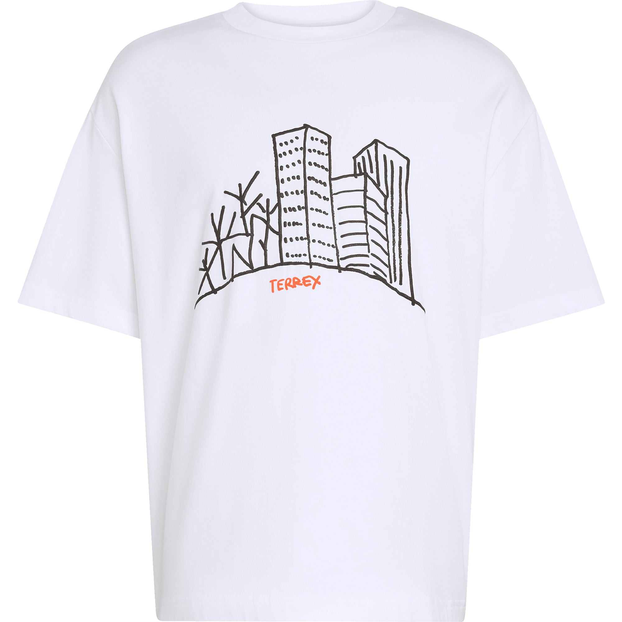 adidas Terrex Shmoofoil Xploric Graphic Tee White