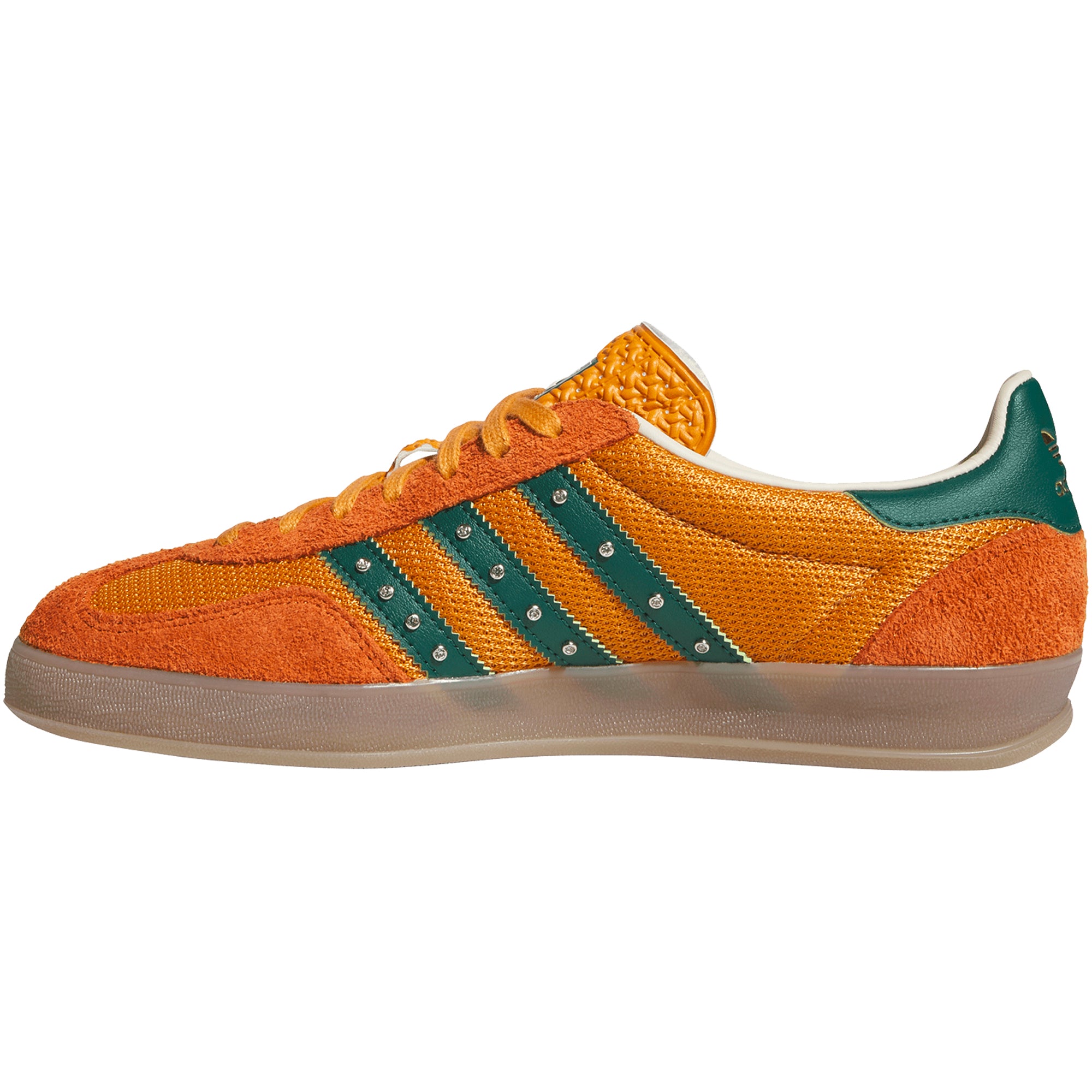 Adidas x Hardies Gazelle Indoor Shoes Rustic Orange/Collegiate Green