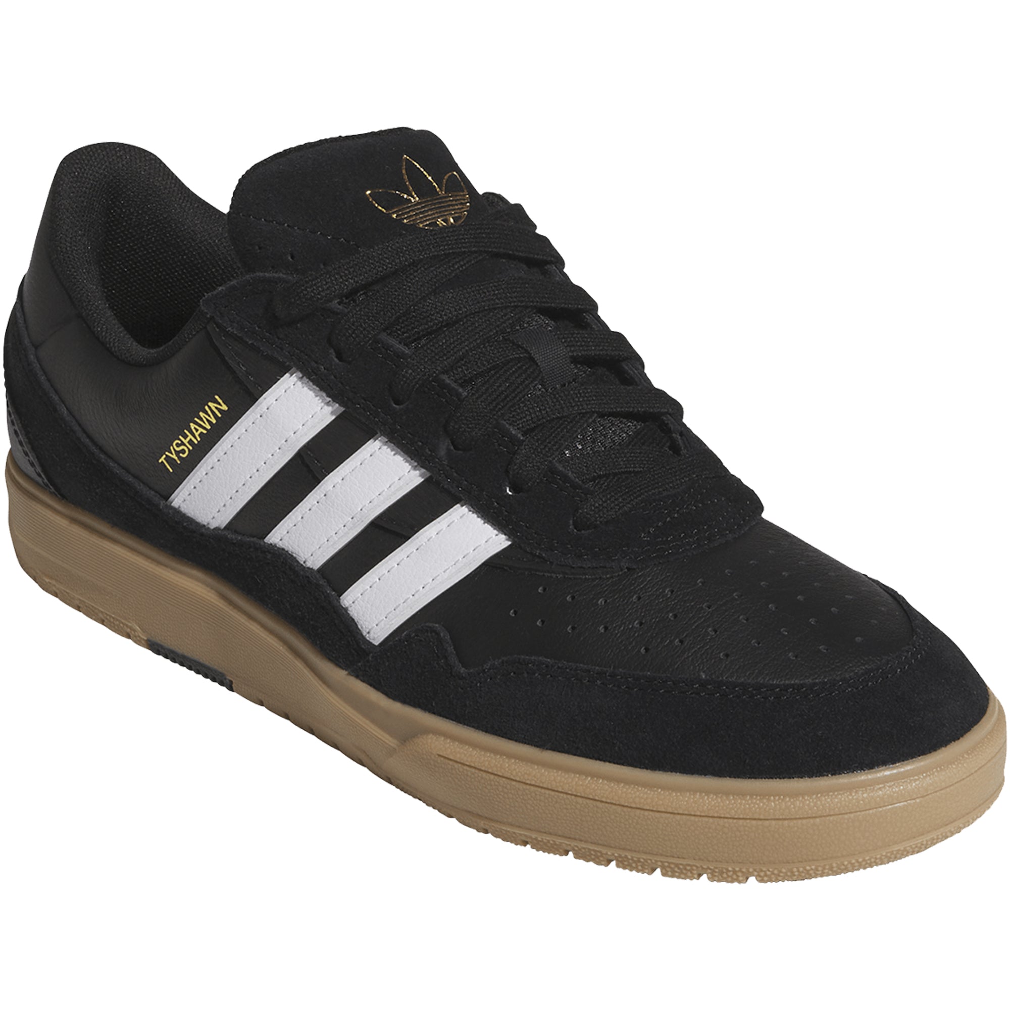 adidas Tyshawn II Shoes Core Black/Cloud White/Gum