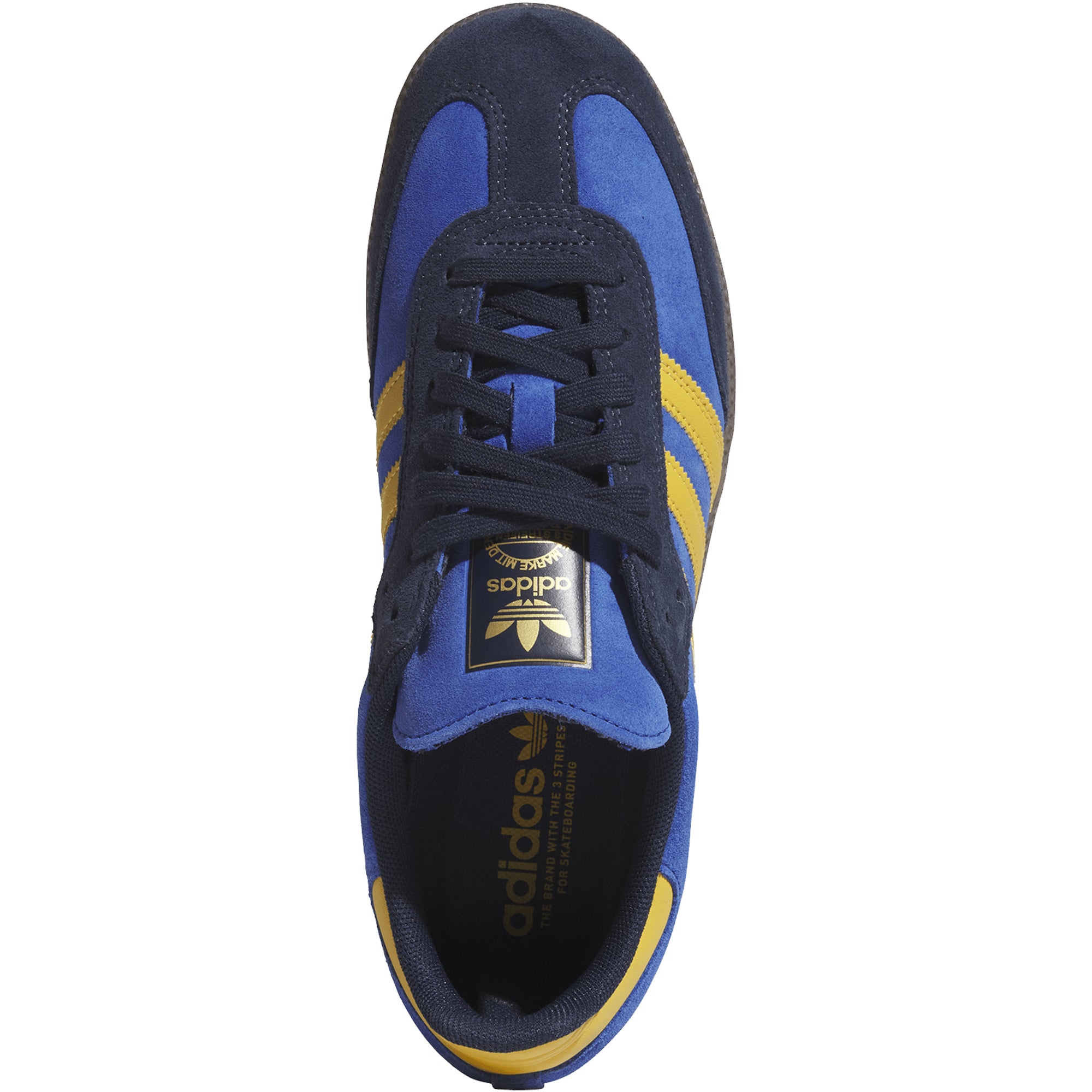 Adidas Samba ADV Shoes Collegiate Navy/Preloved Yellow/Team Royal Blue
