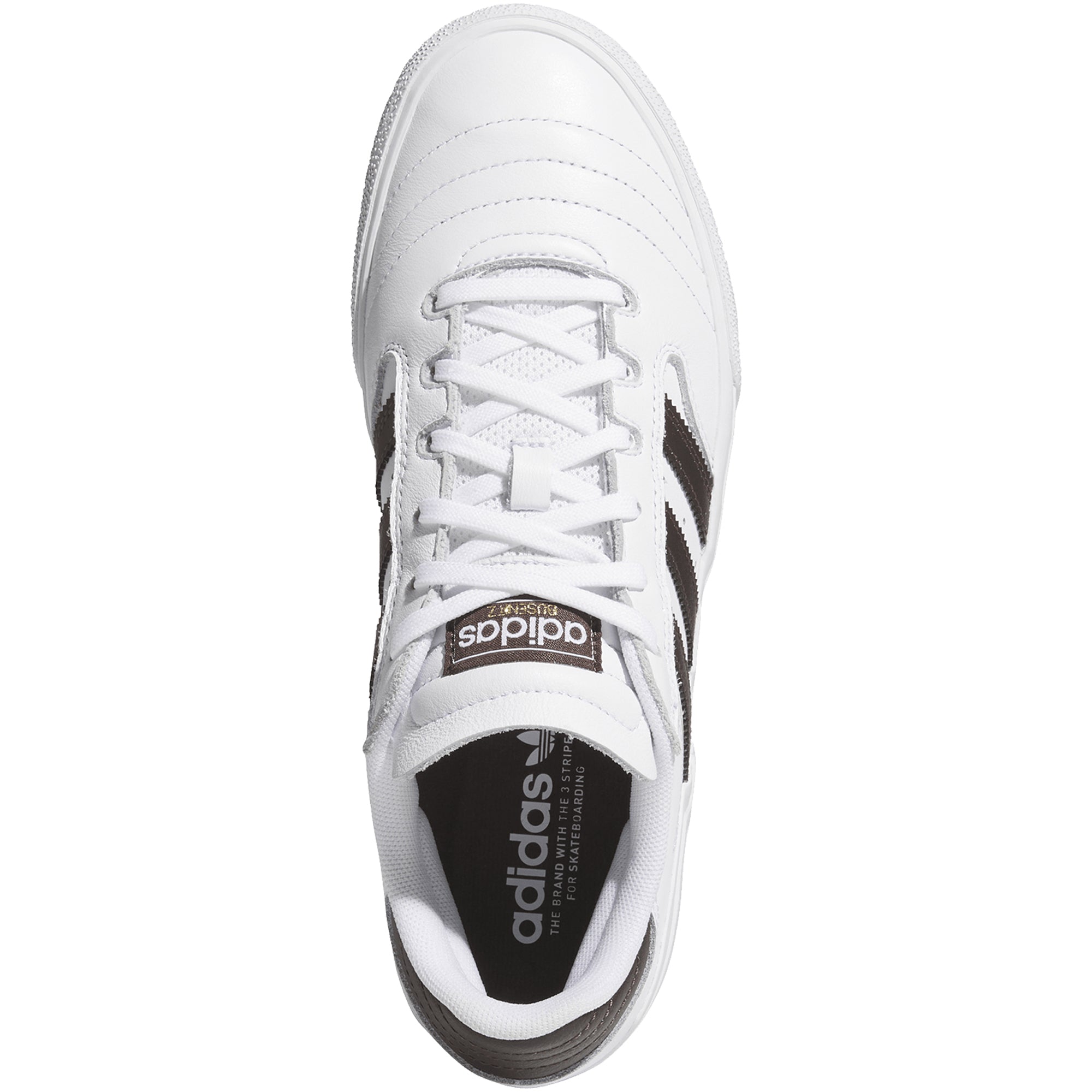 Adidas Busenitz Vulc II Shoes Cloud White/Aurora Coffee/Gold Metallic